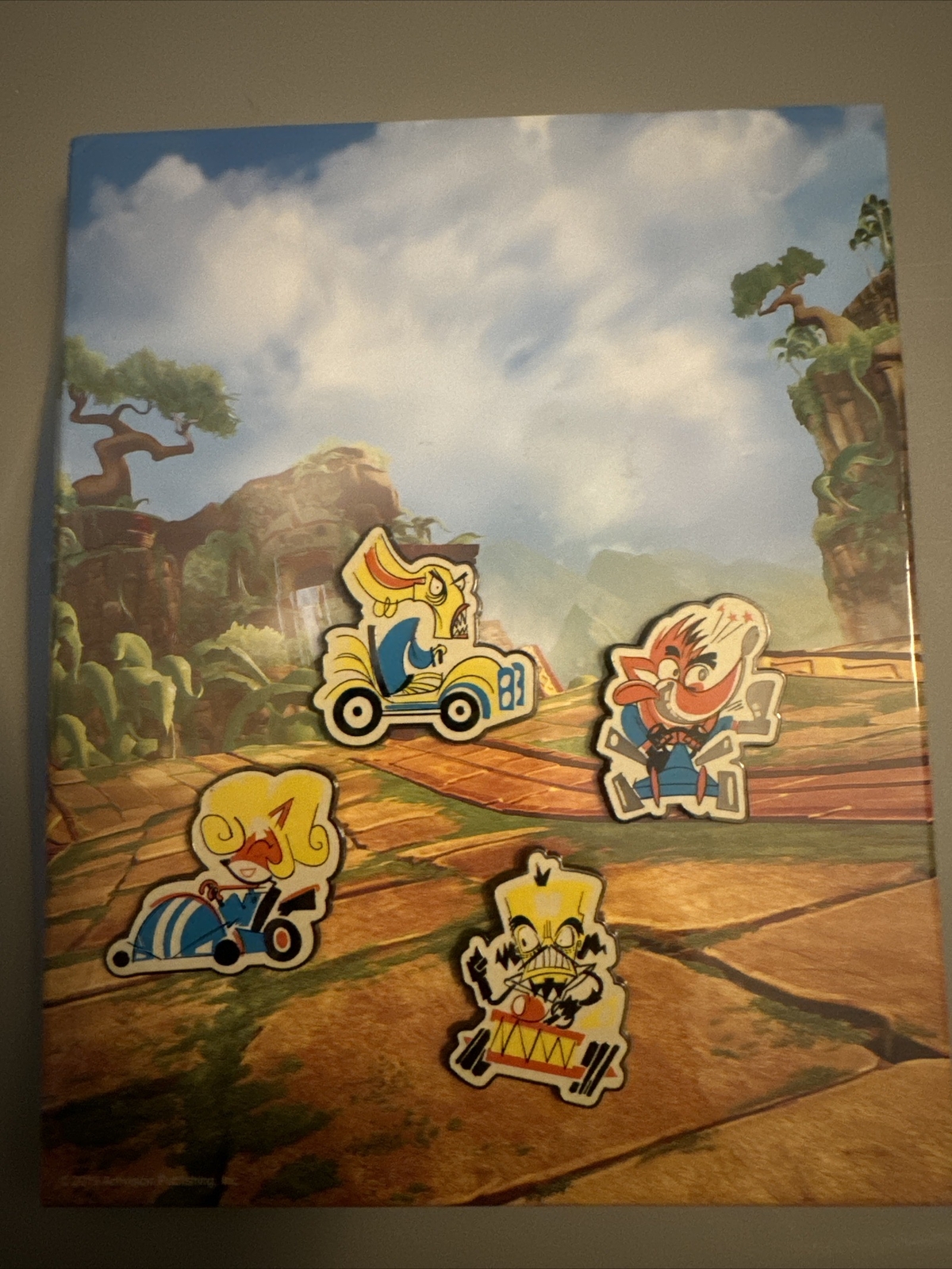Crash Team Racing CTR Nitro-Fueled Oxide Collector Pin Bundle