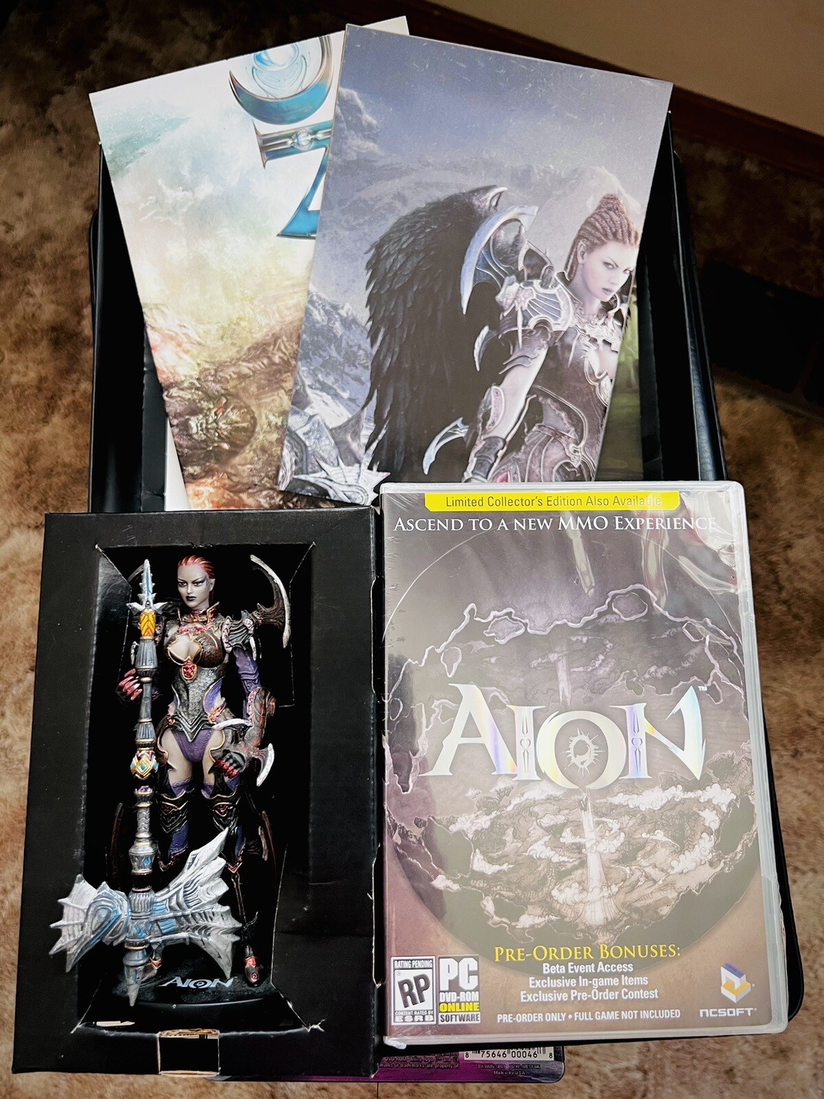Aion Collectors Edition Steel book Poster Figure