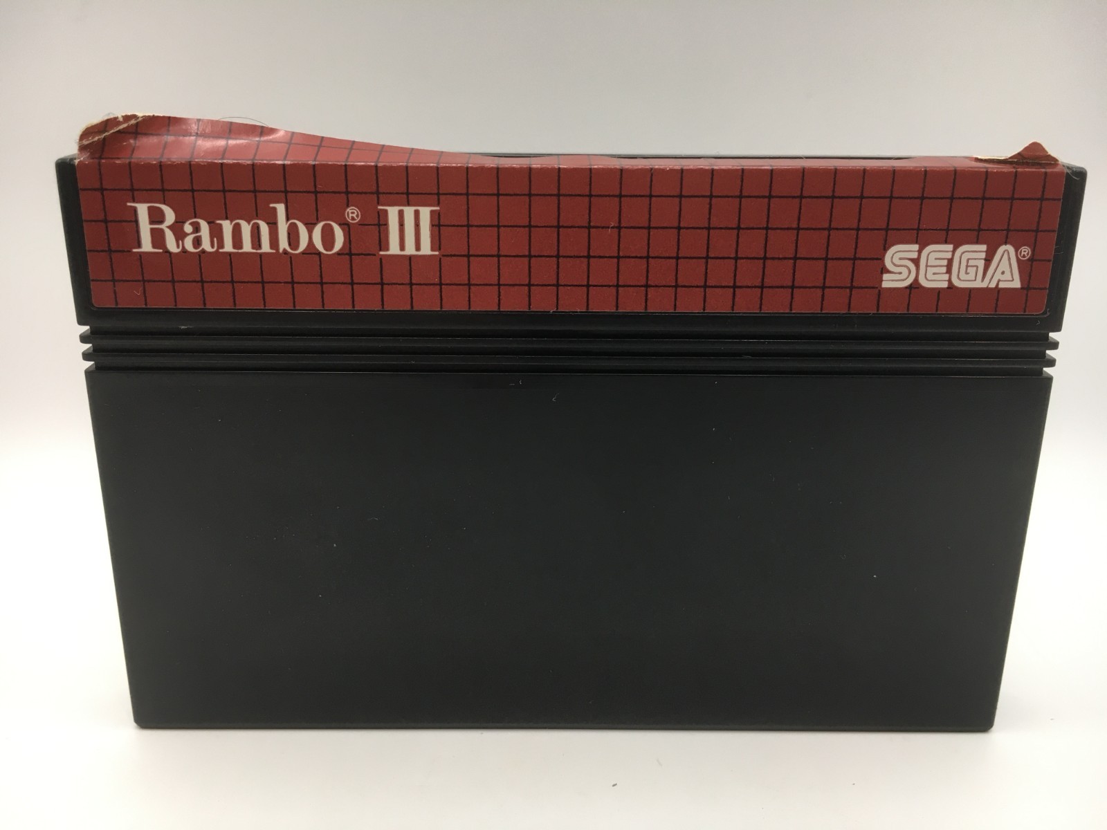 Sega Master System 1986 – Rambo 3 w/ Box & Manual (Works)