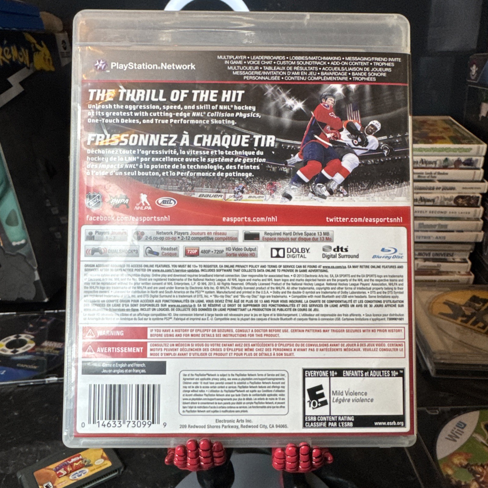 Sony PS3 EA Sports NHL 14 Hockey Game Complete Tested