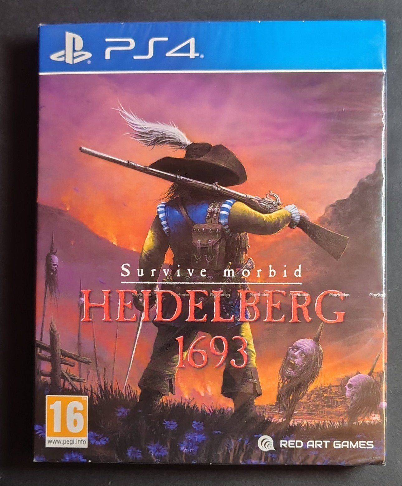 Heidelberg 1693 PS4 PlayStation 4 Red Art Games 2022 PAL PEGI 16