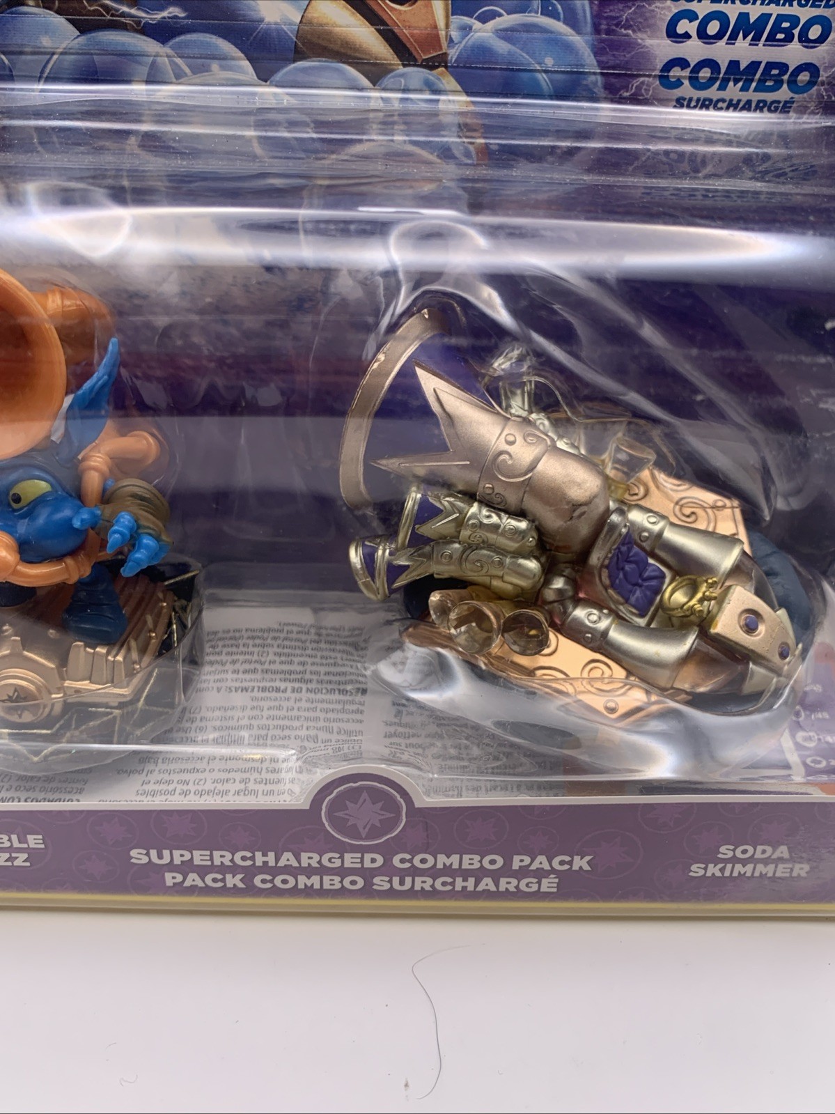 Skylanders Superchargers Big Bubble Pop Fizz & Soda Skimmer Combo Pack – Sealed