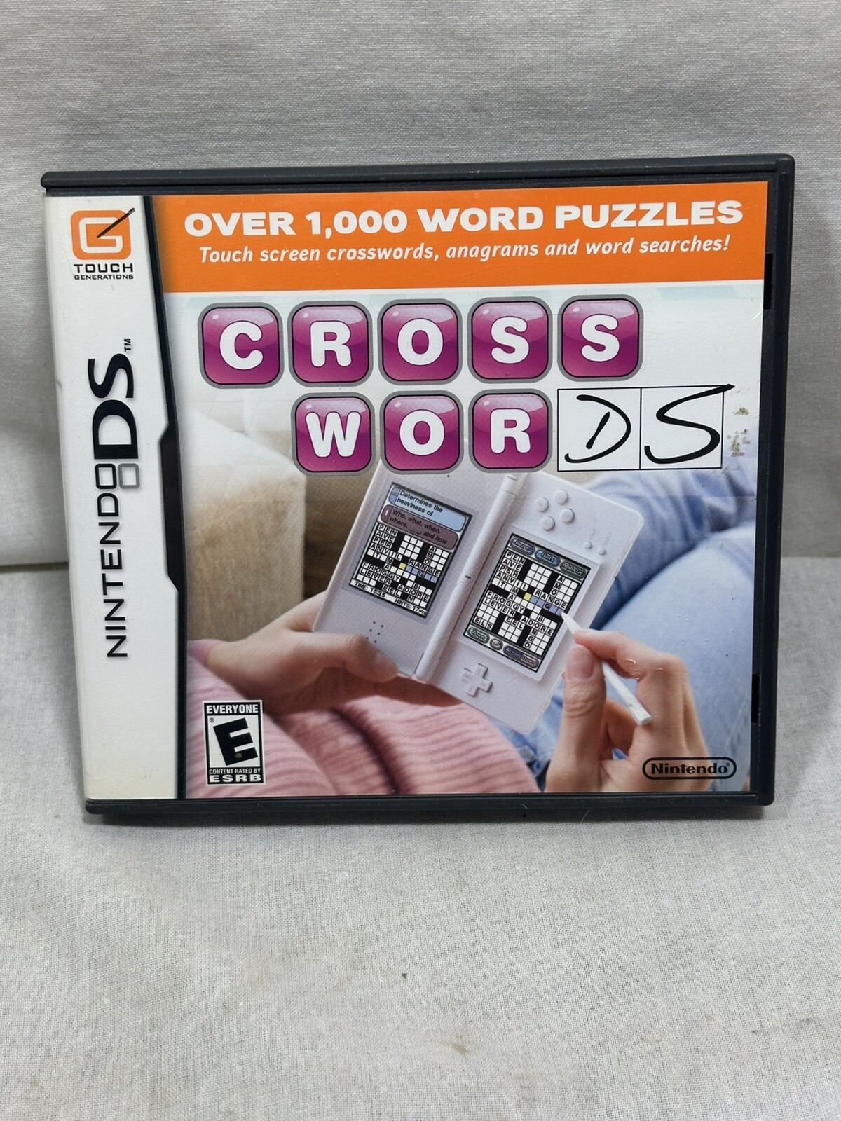 Crosswords DS (Nintendo DS, 2008) Complete and Tested