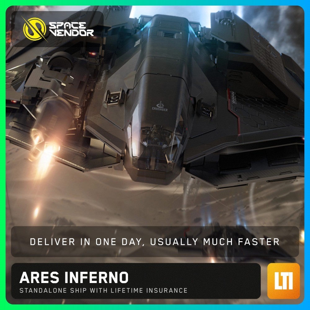 Star Citizen Ares Inferno LTI Lifetime Insurance CCUd – Space Vendor