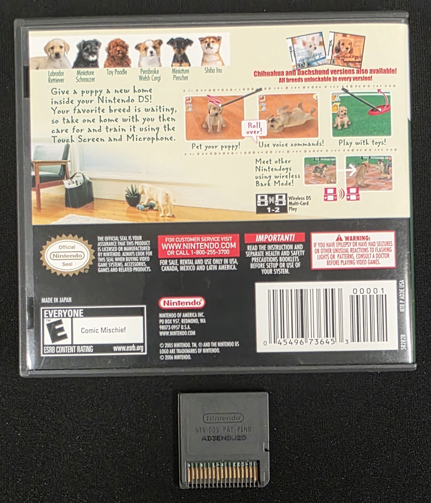 Nintendogs 5 Game Bundle (Nintendo DS, 3DS) Lot of 5 – Tested