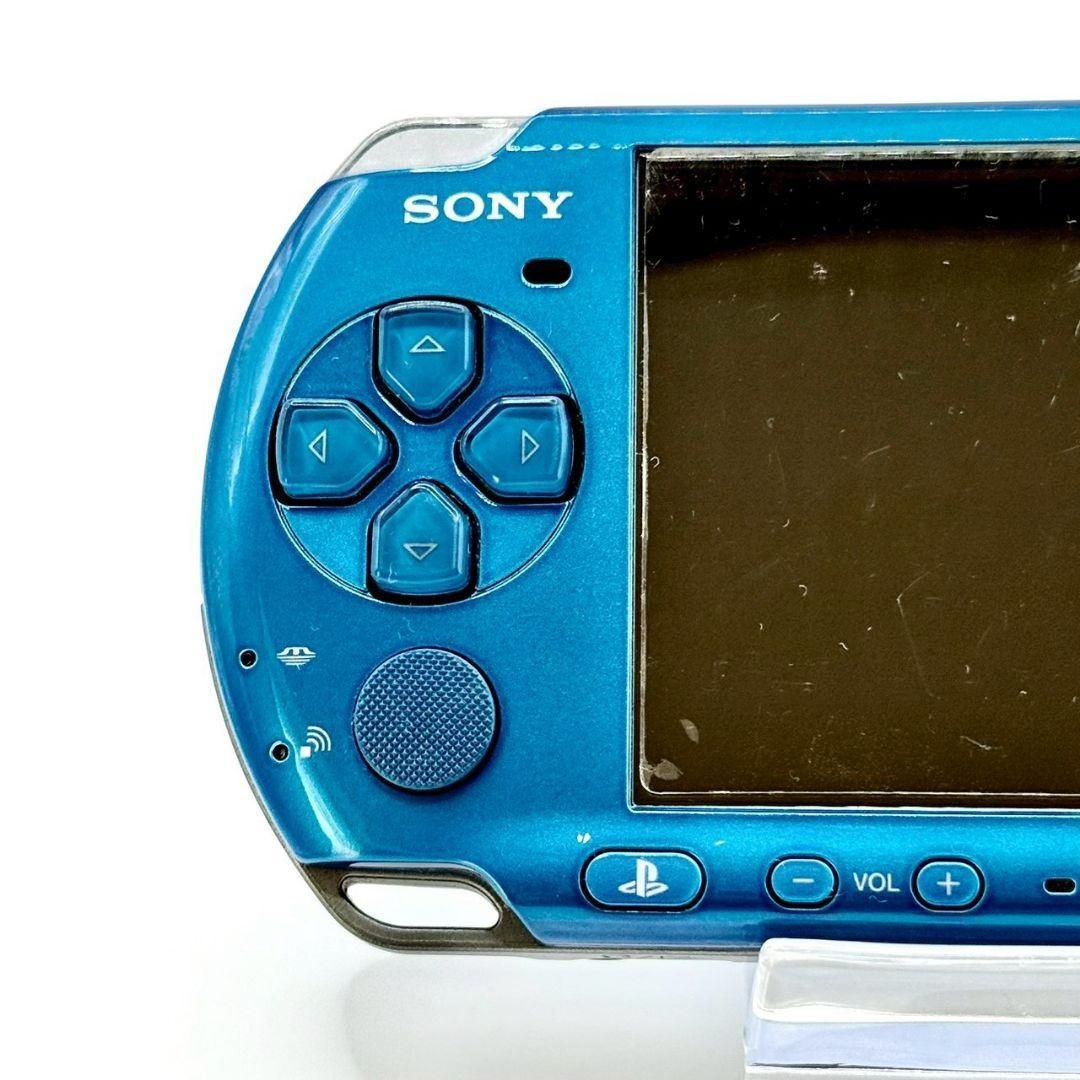 Sony PSP-3000 Vibrant Blue Handheld Console Rare Color 12
