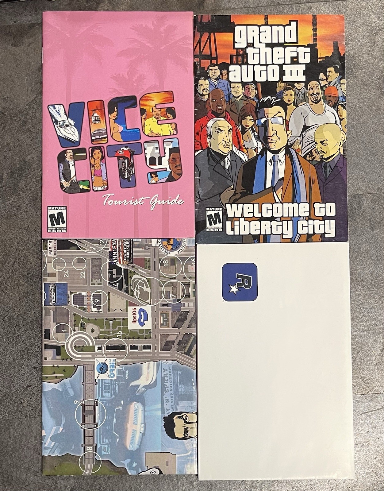 Grand Theft Auto Vice City PC Box With Map Manual GTA No Game Disc Included