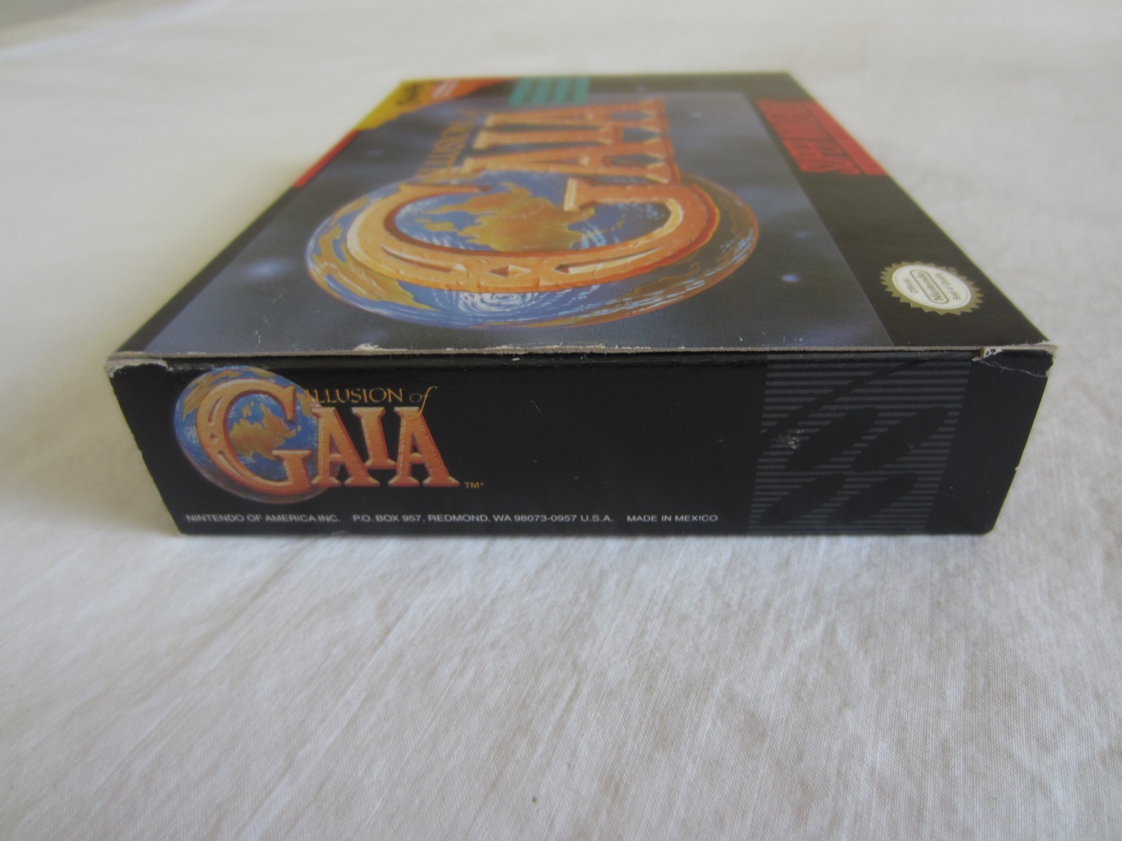 Illusion of Gaia (SNES) Super Nintendo CIB Complete + Map 1994 Mexico RARE