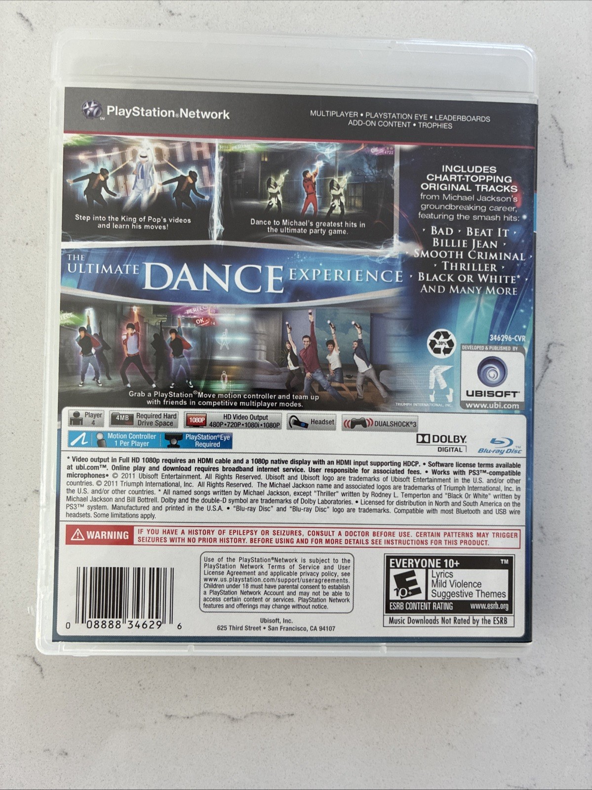 Michael Jackson the Experience (Move Compatible) – Sony PlayStation 3