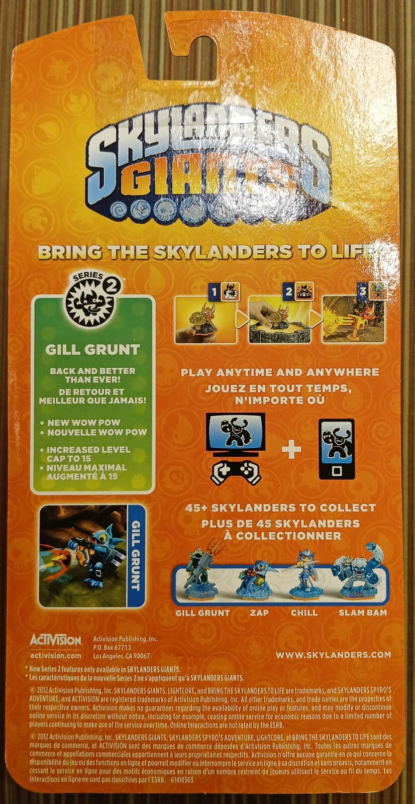 Skylanders Lot Zook Warnado Gill Grunt Nitro Head Rush Legendary Bushwhack New!!