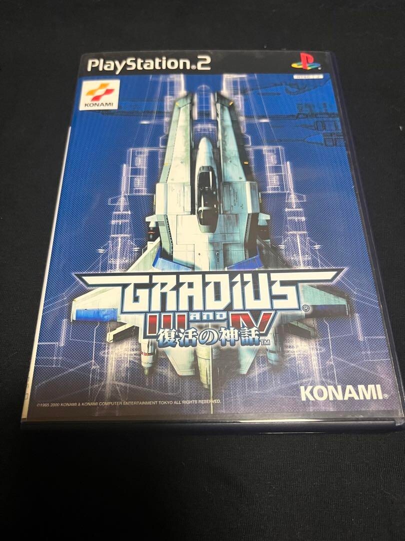 Gradius III & IV 3 4 Playstation2 PS2 Import Japan Ⅲ&Ⅳ