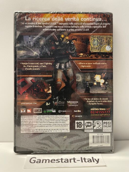 FEAR PERSEUS MANDATES – PC COMPUTER – VIDEO GAME NEW SEALED – NEW SEALED