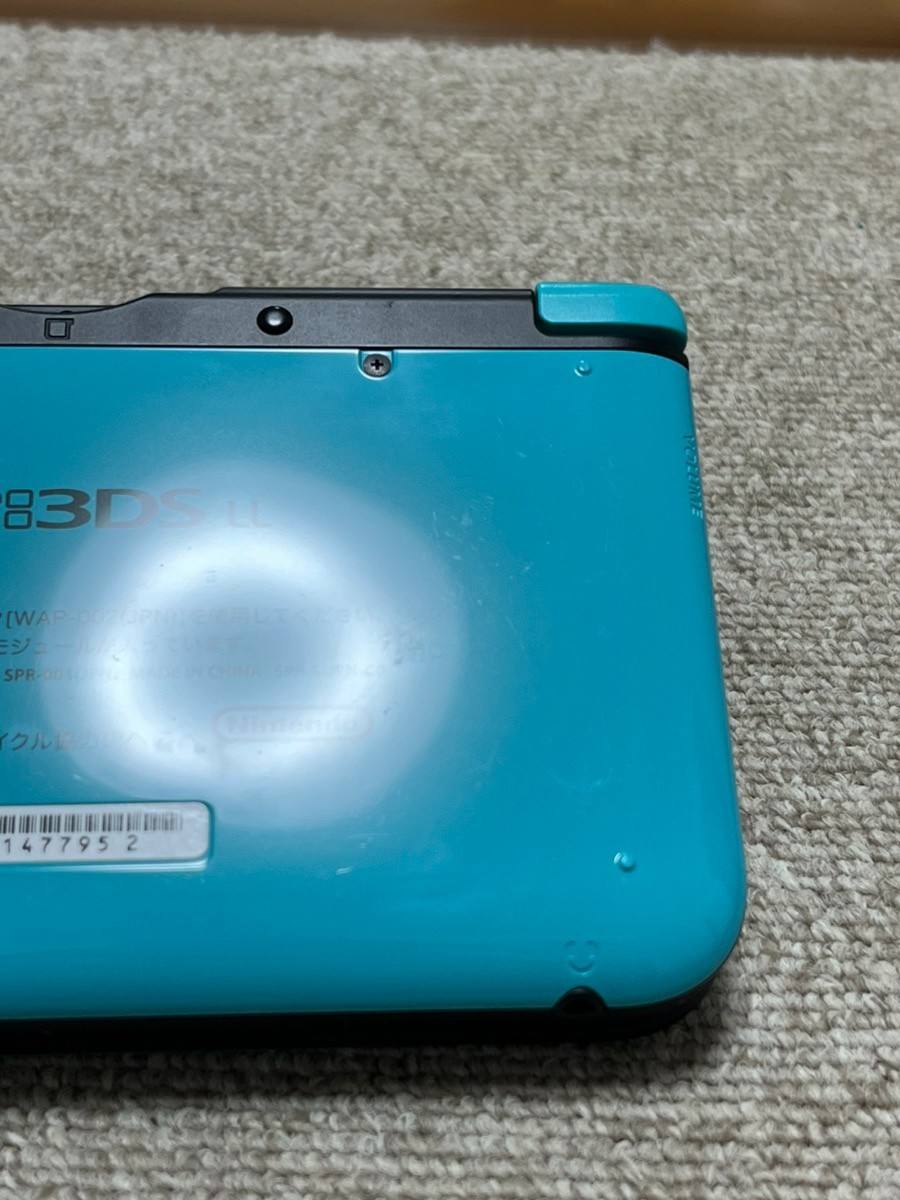 3DS LL XL blue black Japan Nintendo Console Japanese B120