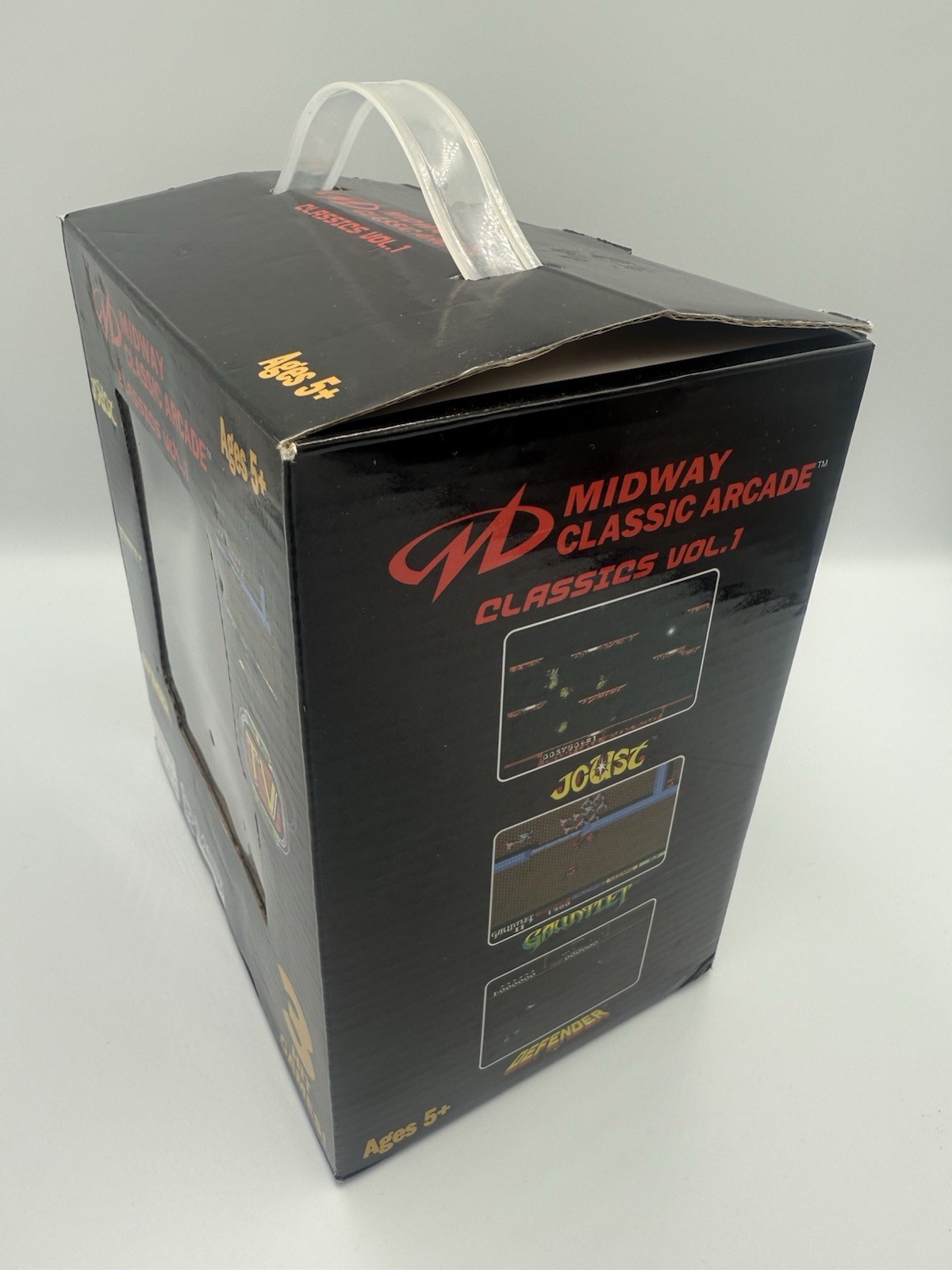 Midway Classic Arcade Classics Vol. 1 Microconsole, Composite RCA, Joust Gauntl…