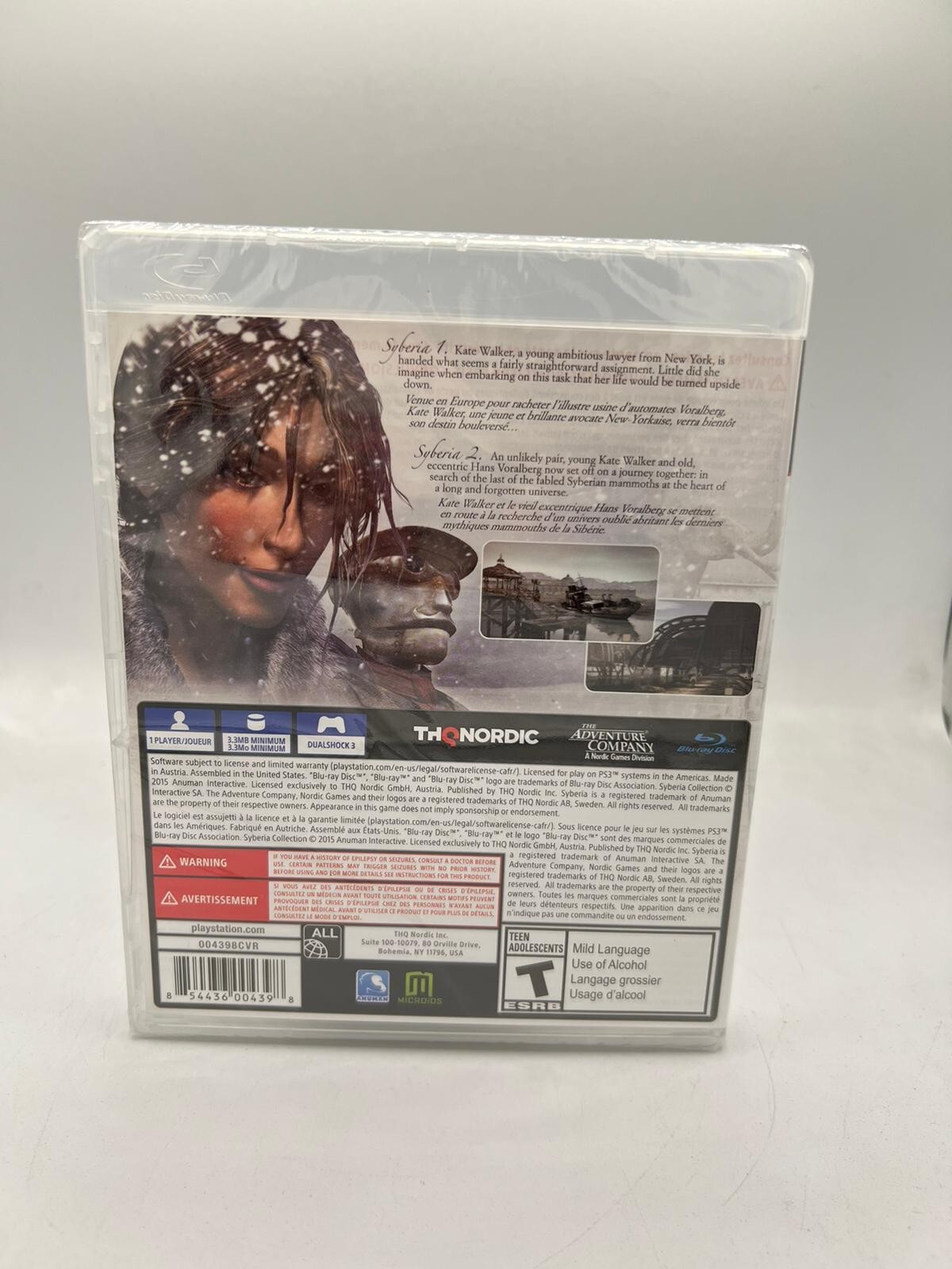 Syberia Collection [THQ NORDIC VARIANT] – PS3