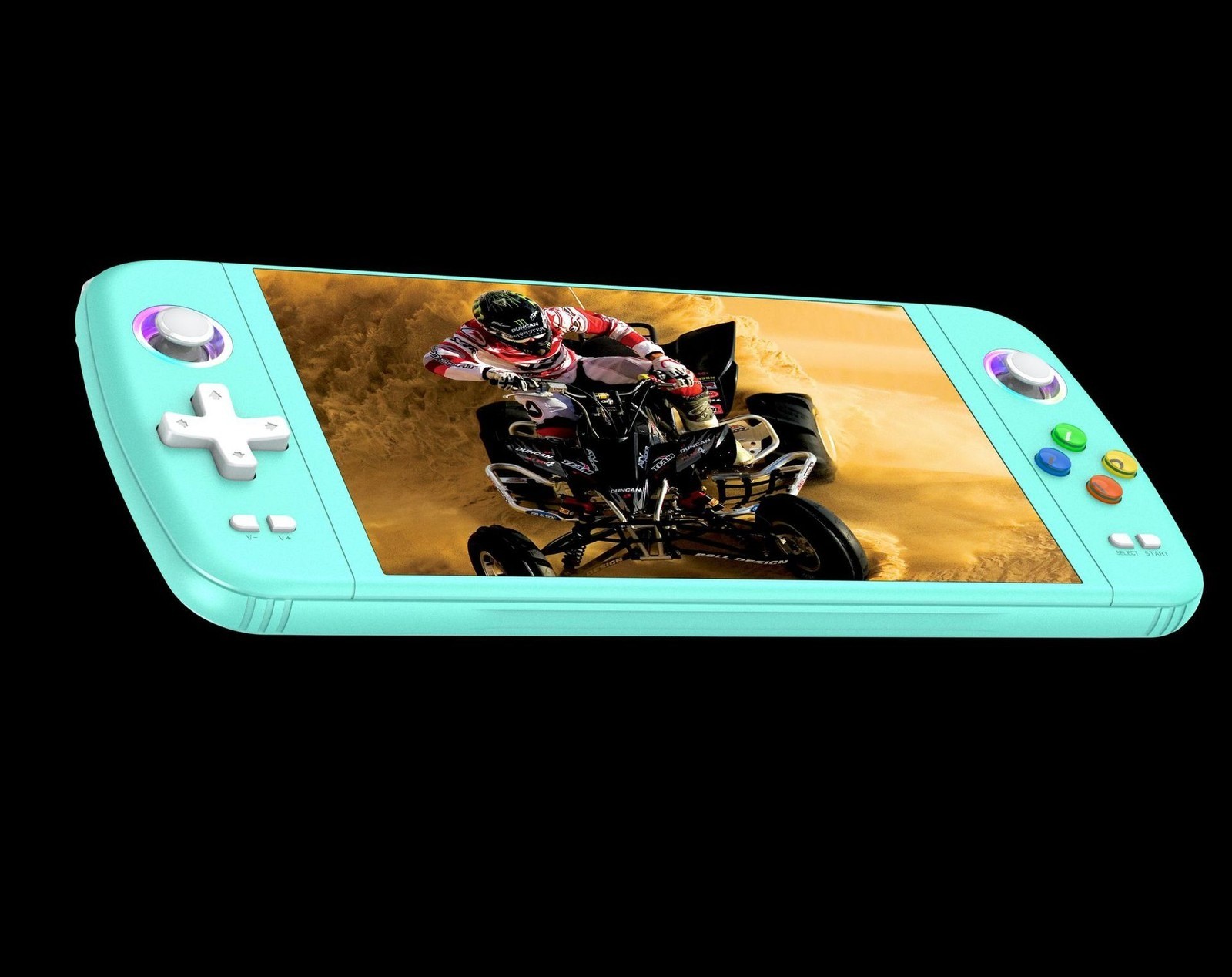 New M27 large screen handheld game console connected to TV for home use–