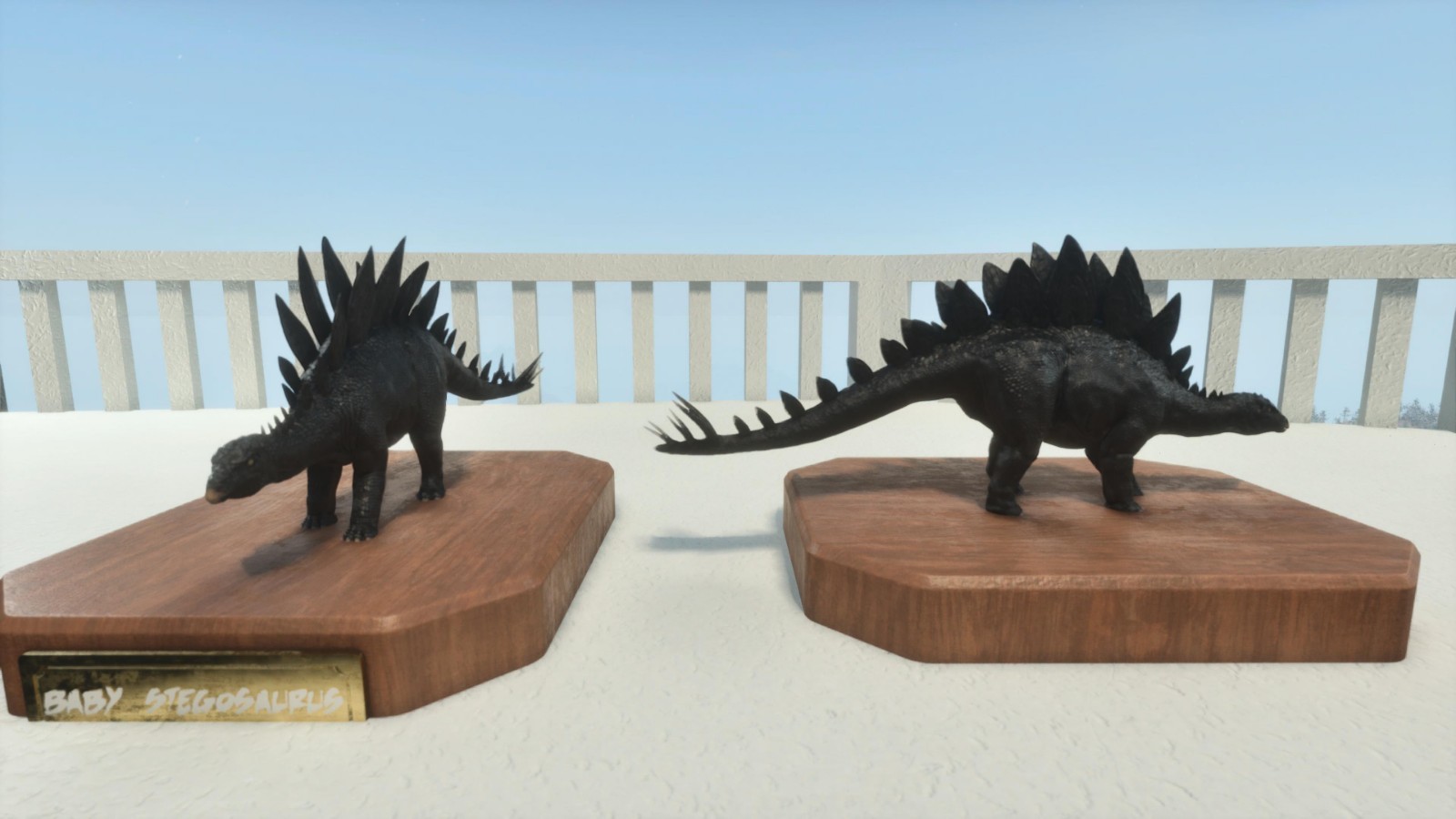 ARK ASCENDED PVE OFFICIAL PAIR BABY STEGO BLACK ID79 TOP STATUS PC/XBOX/PS5