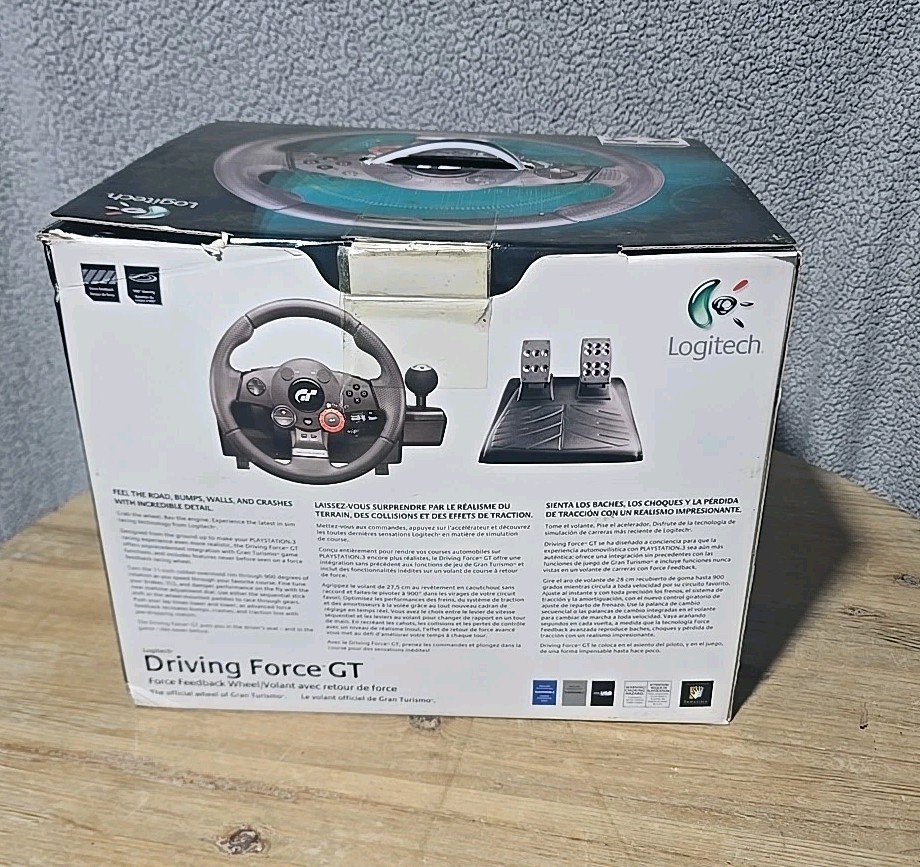 Logitech GT 941-000020 Driving Force GT Game Console Racing Wheel