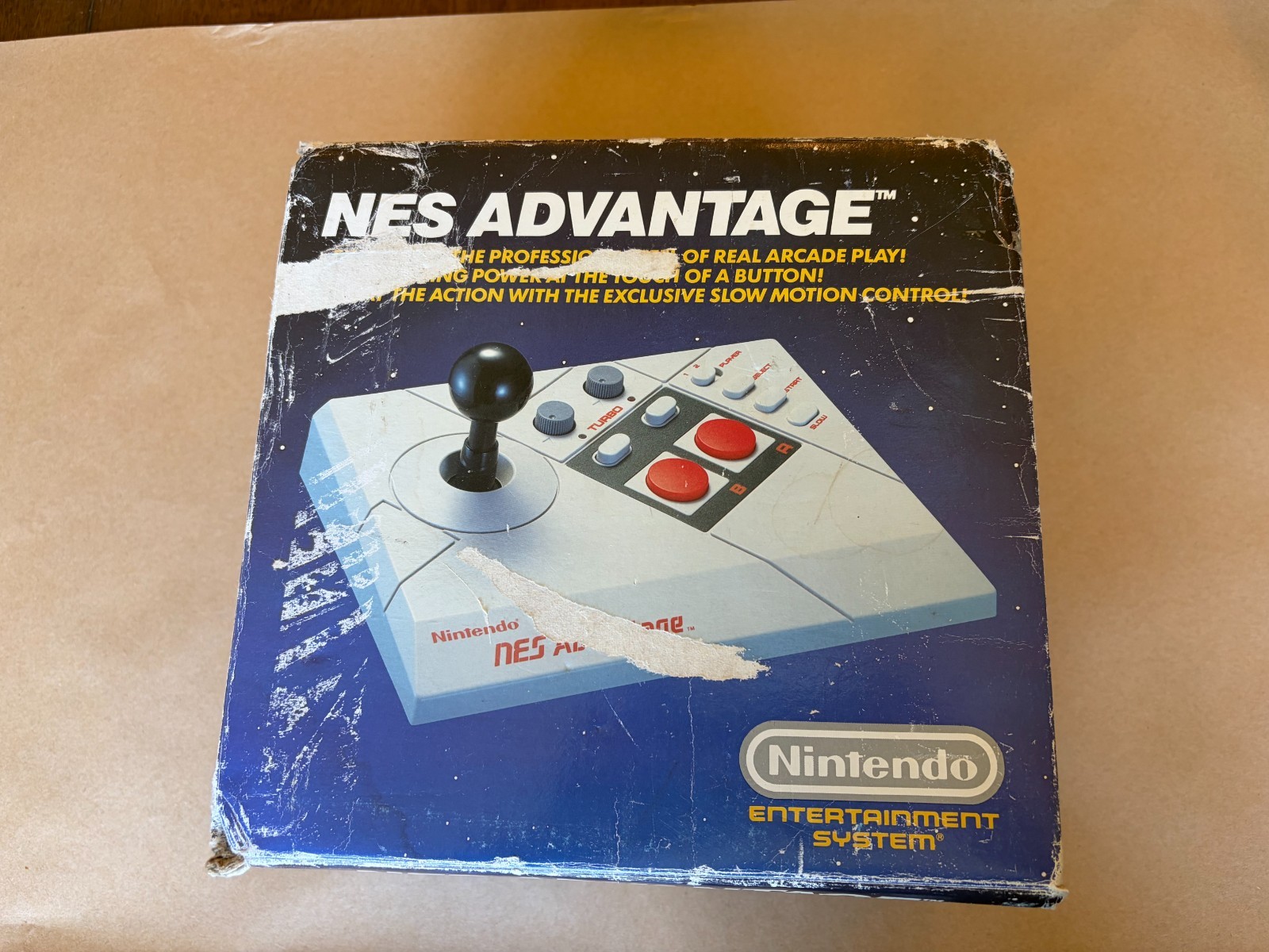 Nintendo NES Advantage Joystick Controller, Cleaned, NOT Tested, 1987
