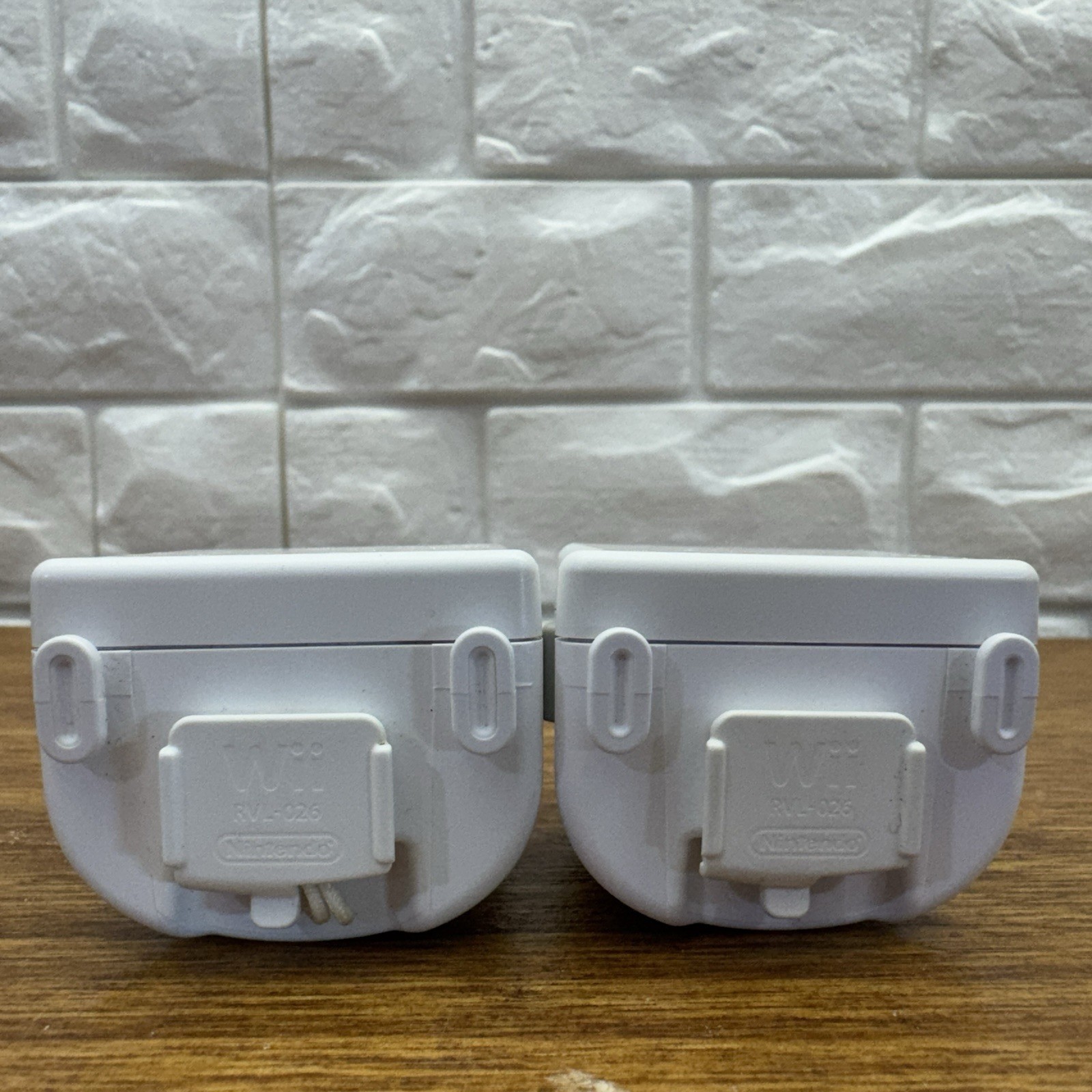 Nintendo Wii MotionPlus Adapter RVL-026 OEM Official White Lot of 2 Tested Works