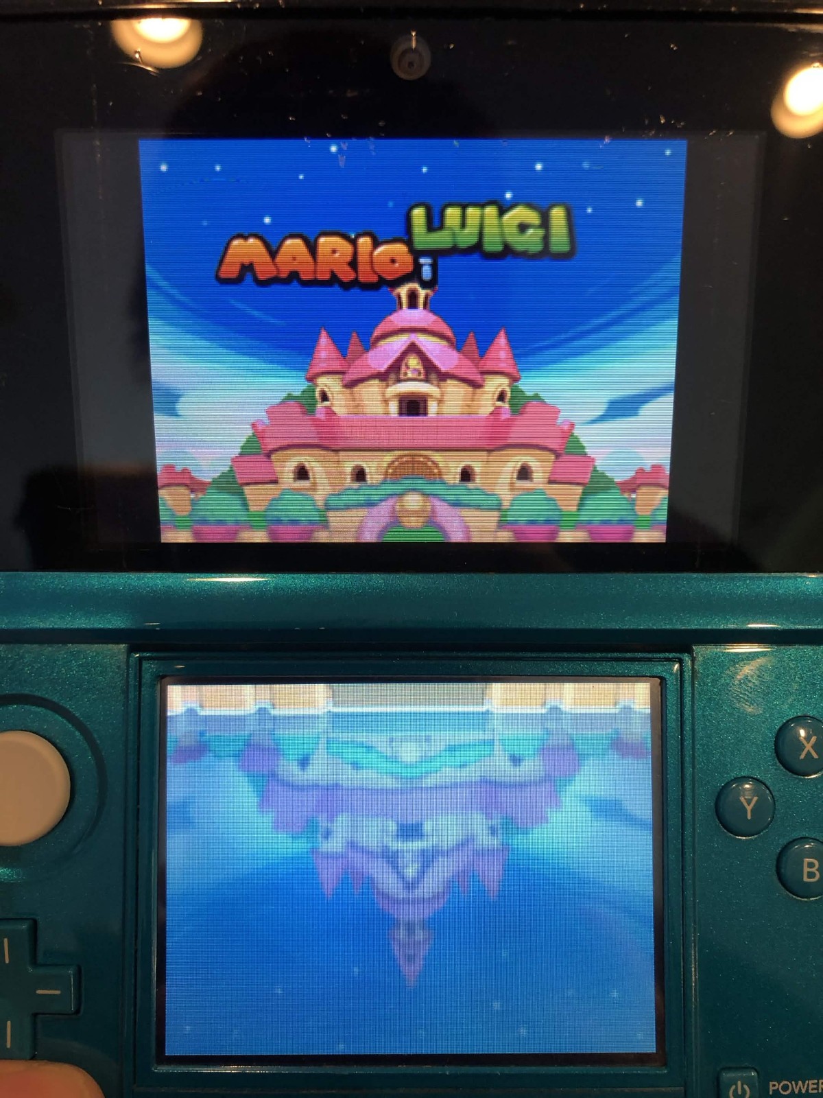 Nintendo 3DS Aqua Blue CTR-001 Handheld Console Fully Tested