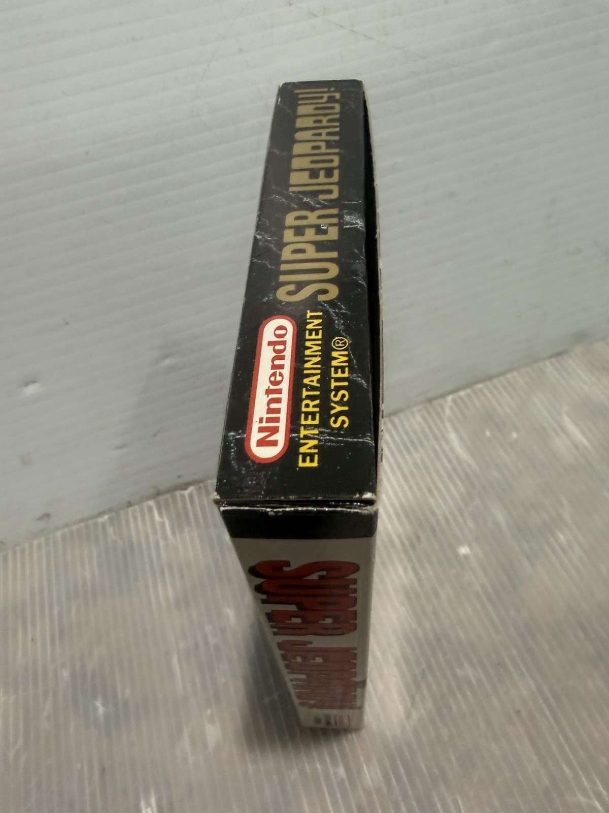 Talking Super Jeopardy (Nintendo NES) COMPLETE w/ Box manual game Mint!