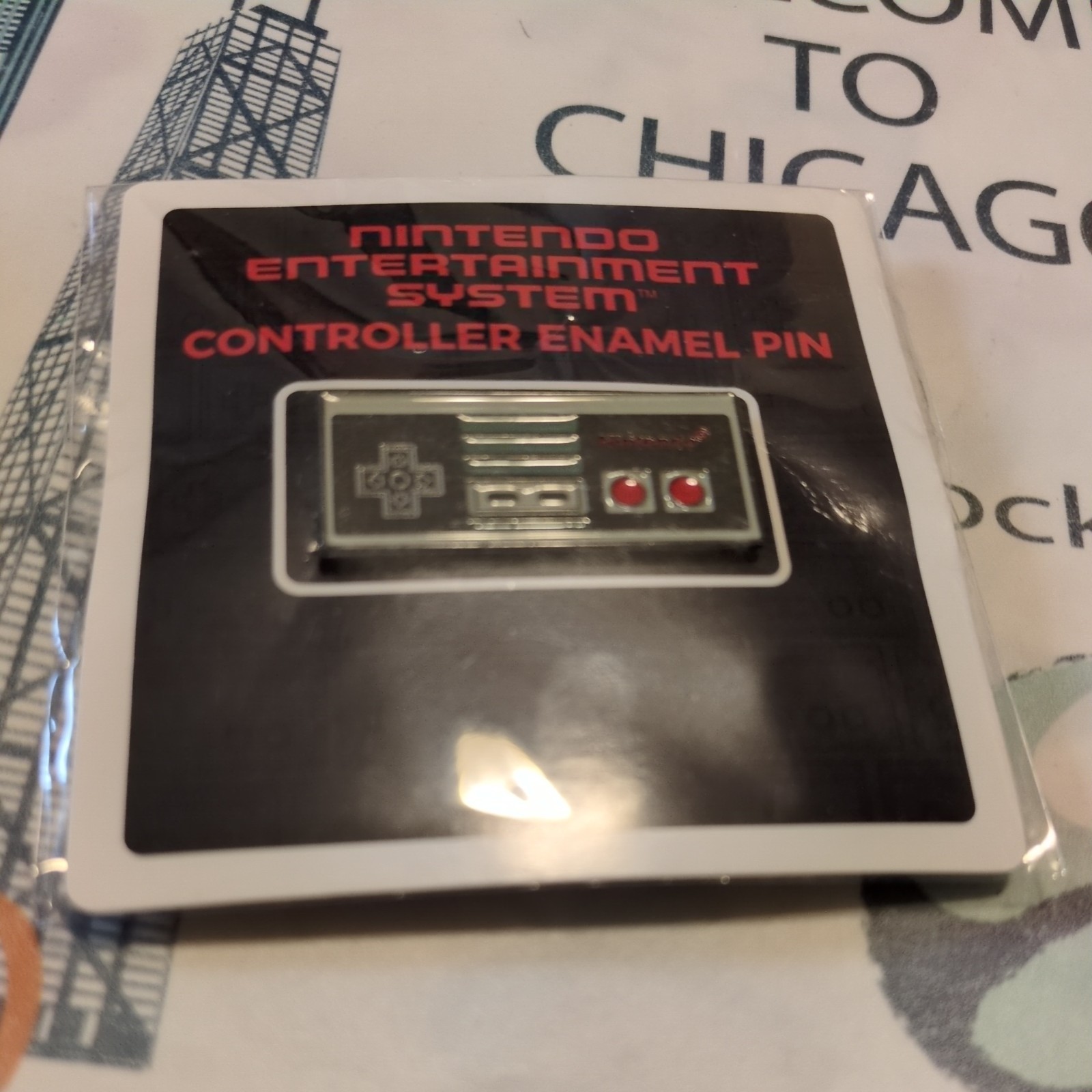 Nintendo Entertainment System Controller Enamel Pin – Culturefly, NES – Sealed