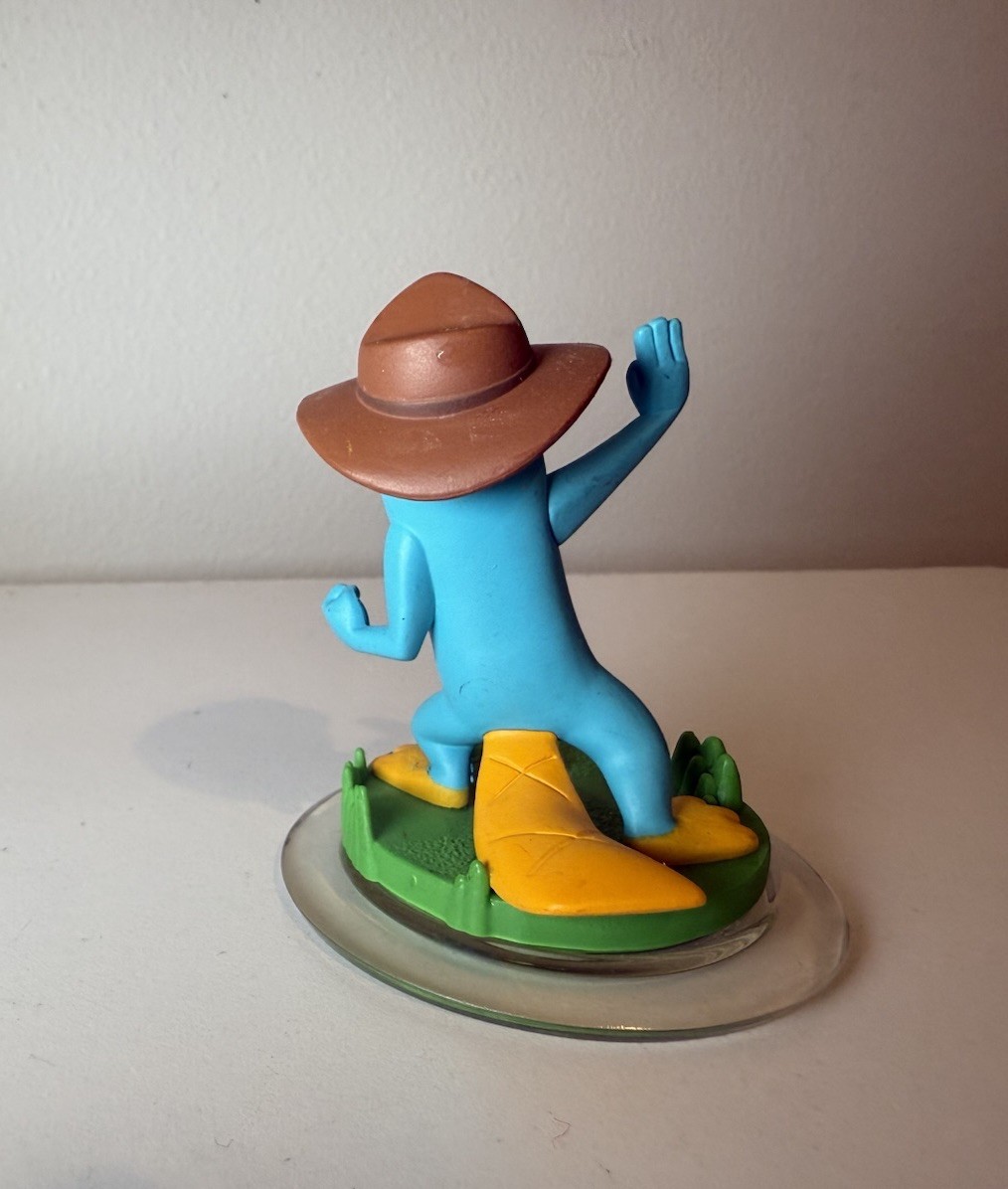 Disney Infinity Phineas and Ferb Character Figures Lot Agent P Perry