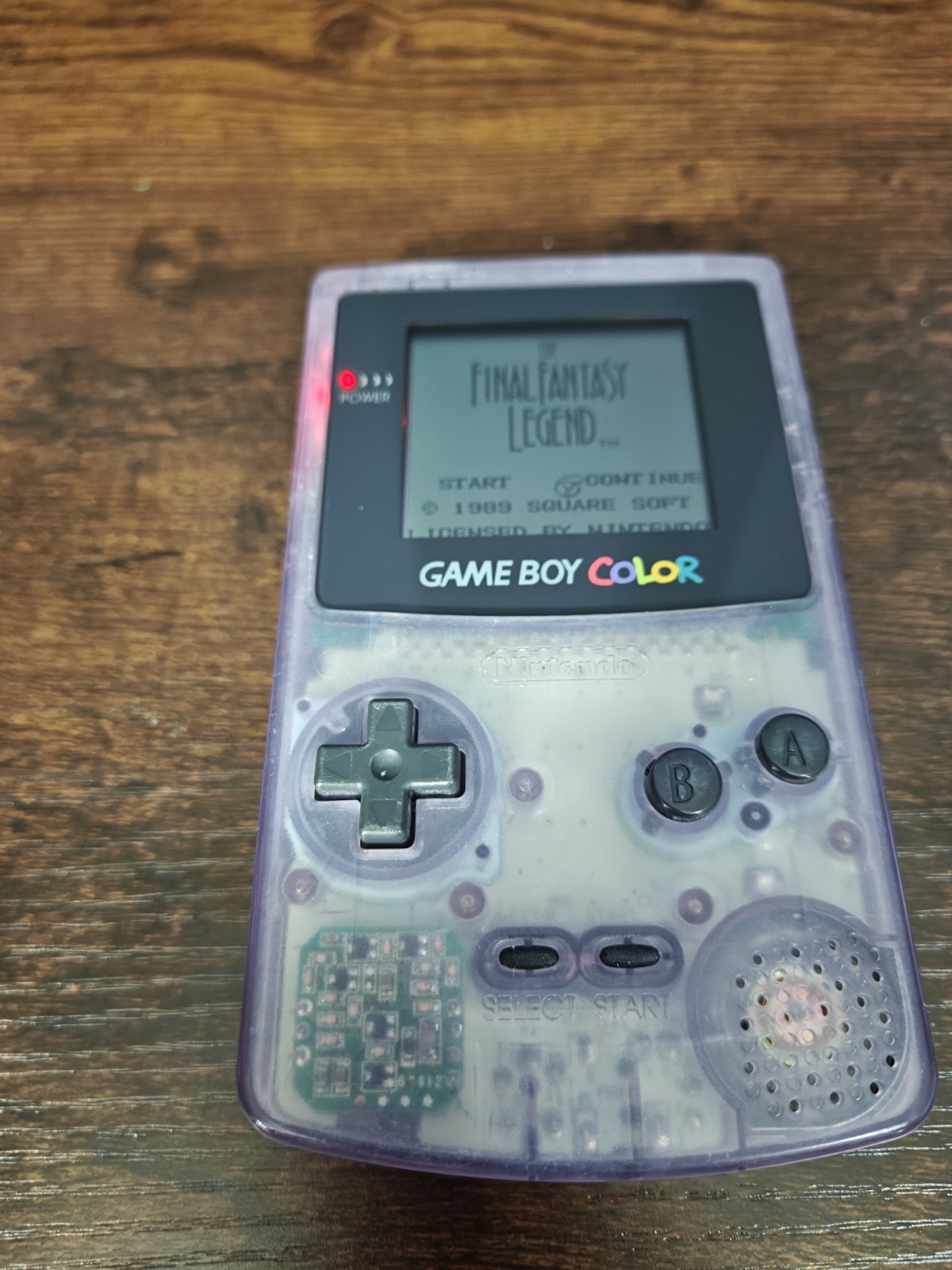 Nintendo Game Boy Color Handheld System – Atomic Purple Very Clean GBC