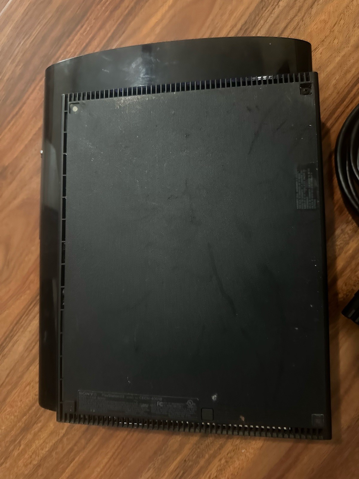 Sony PlayStation 3 Super Slim Console CECH-4001B Console & Cords Only. Tested!