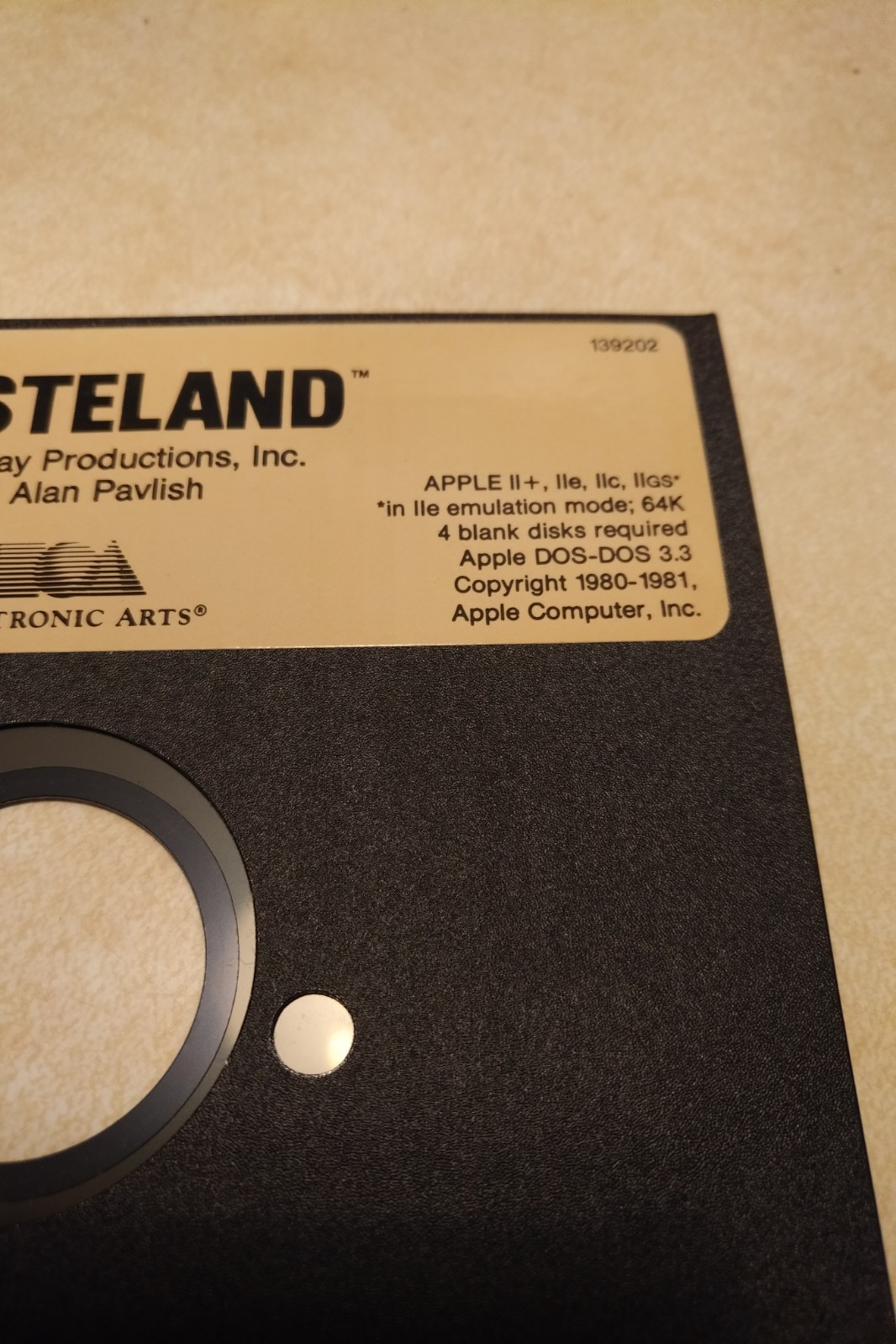 Wasteland Apple II 64K Series Electronic Arts 1988 Interplay Productions