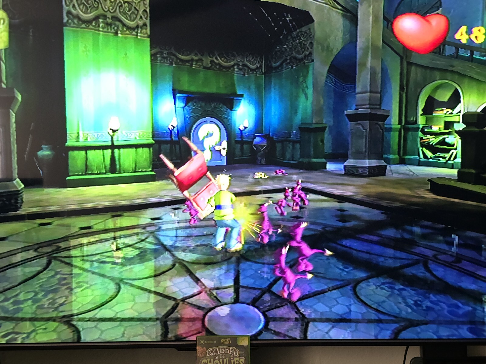 Grabbed by the Ghoulies (Microsoft Xbox, 2003) Authentic & Complete!