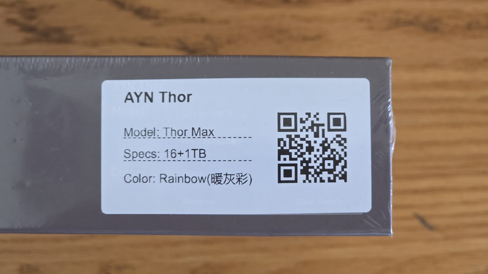 AYN Thor Max 16GB 1TB Rainbow Gray | UFS 4.0 | Batch 3 | BRAND NEW SEALED