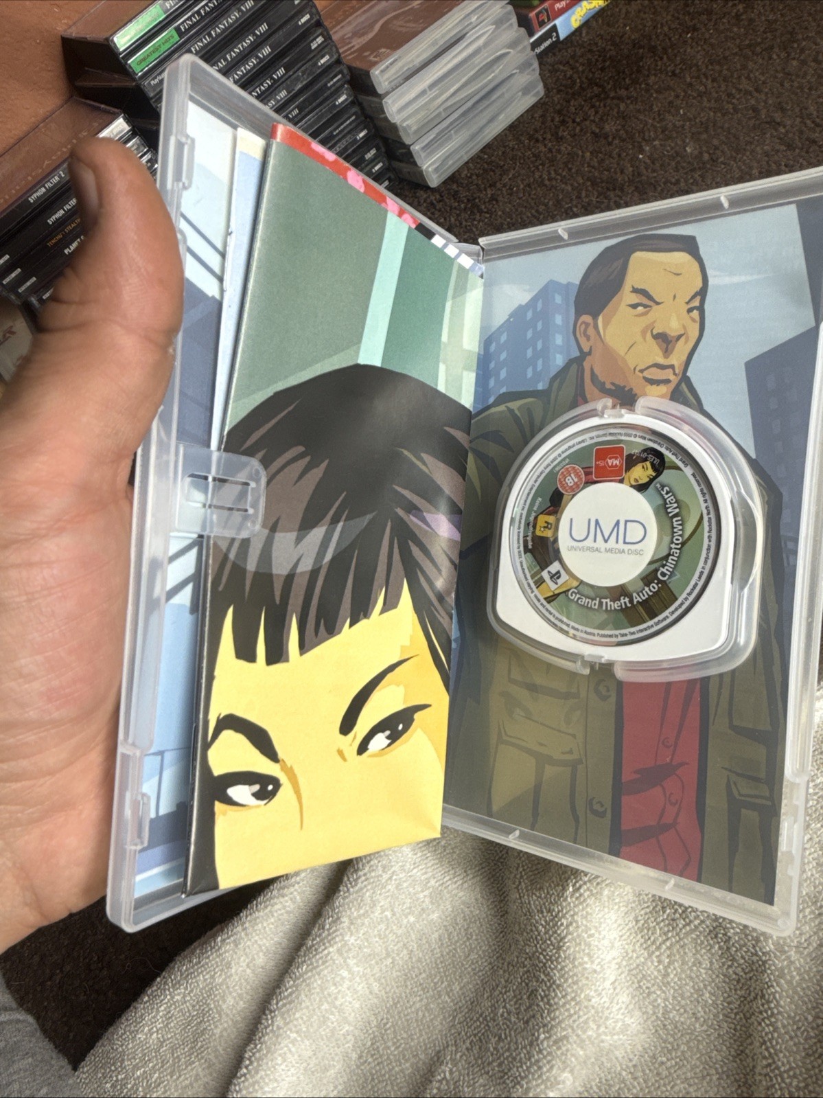 Grand Theft Auto: Chinatown Wars + Map And Manual Sony PSP Super Mint Condition