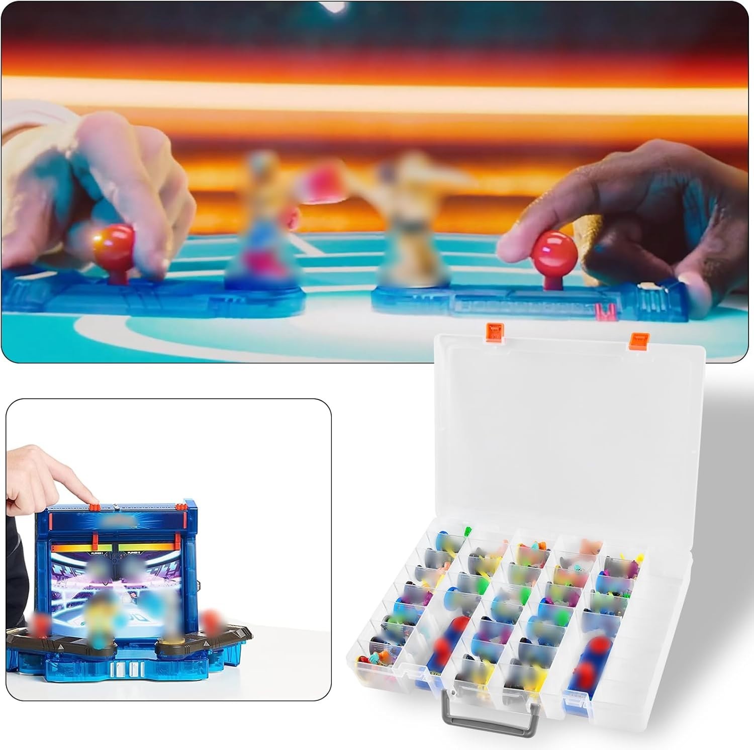 Akedo Arcade Warriors Starter Pack Storage Box