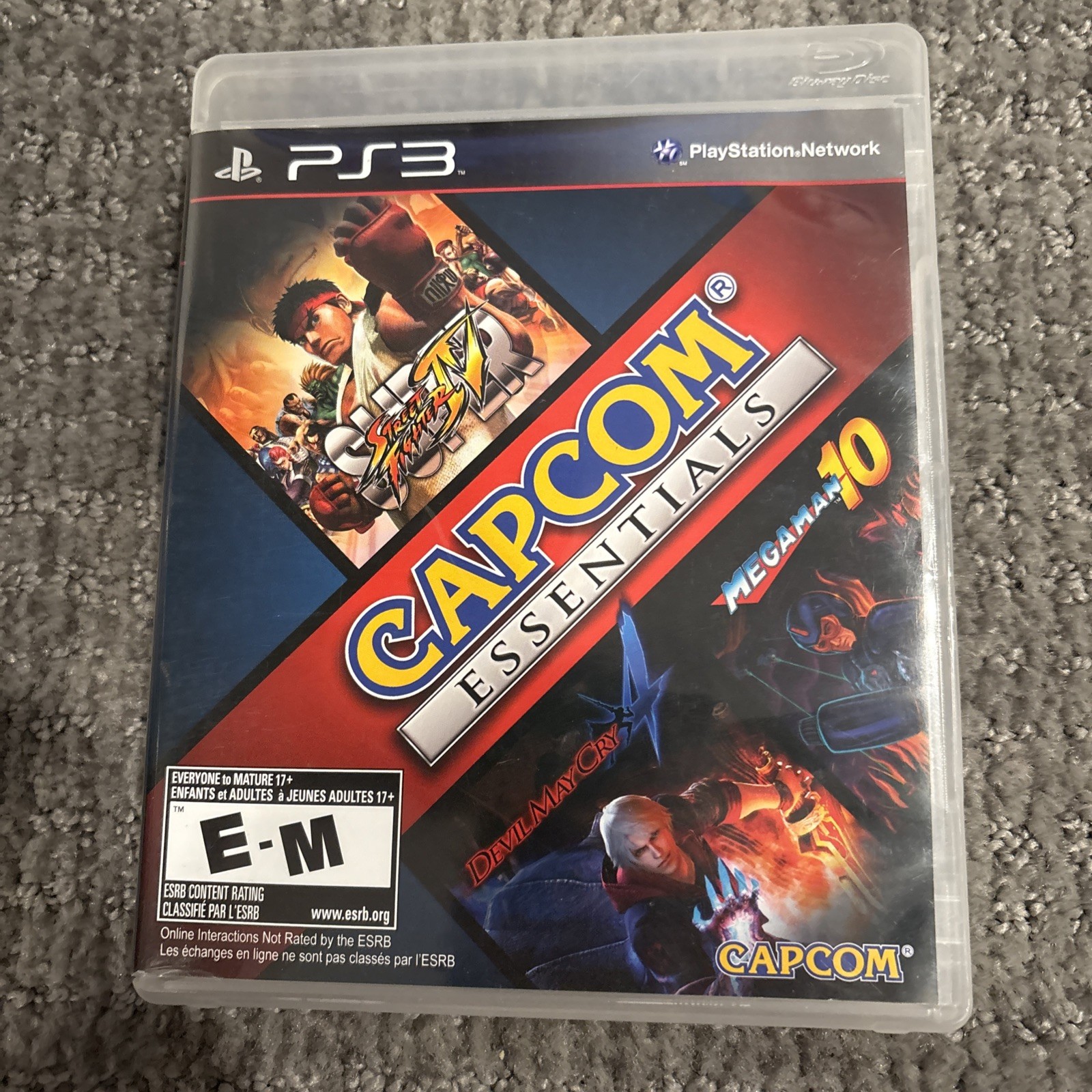 Capcom Essentials Bundle Sony PlayStation 3 (PS3) No Megaman Code Tested