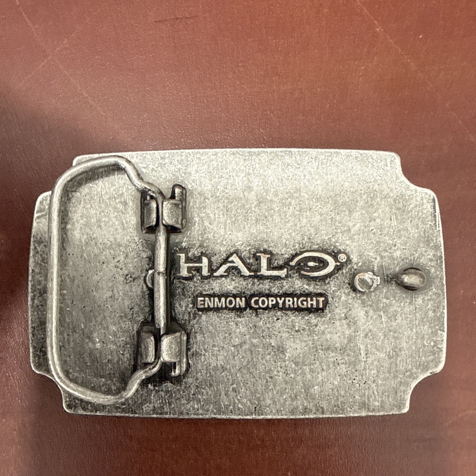 NEW HALO 3 ODST XBOX 360 CTF CAPTURE THE FLAG HEAVY DUTY METAL BELT BUCKLE #16N