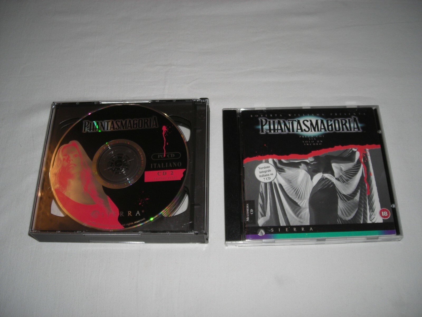 PHANTASMGORIA 7 CD PREGA CHE SIA SOLO UN INCUBO ROBERTA WILLIAMS ITALIA VENDITA