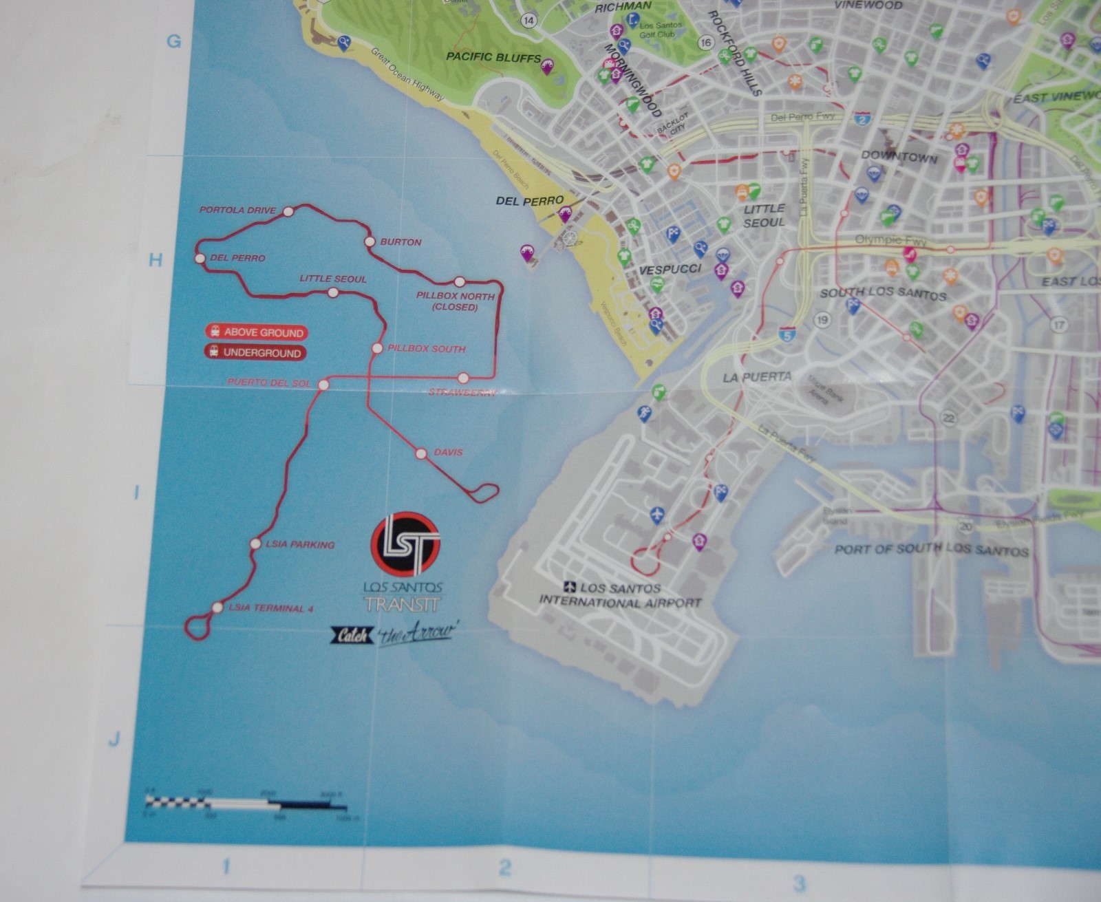 XBOX 360 PS3 PS4 PS5 ✔ GTA GRAND THEFT AUTO 5 V LOS SANTOS MAP ONLY
