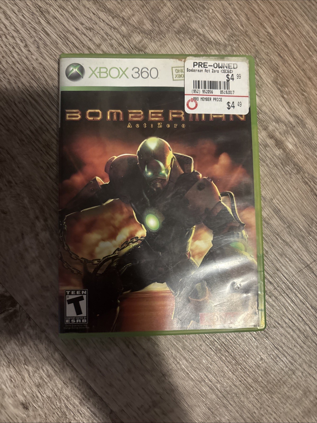 Bomberman: Act Zero (Microsoft Xbox 360, 2006) Complete