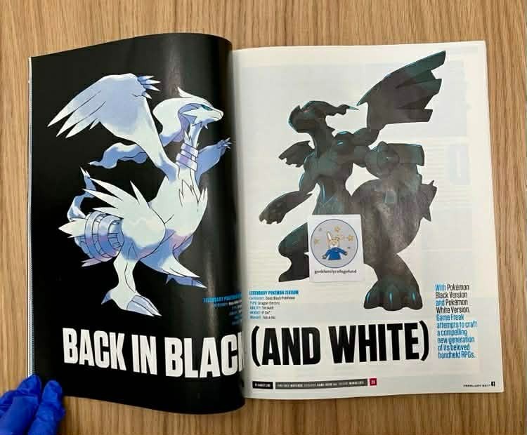 Pokemon Black & White Covers Nintendo Power Magazine
