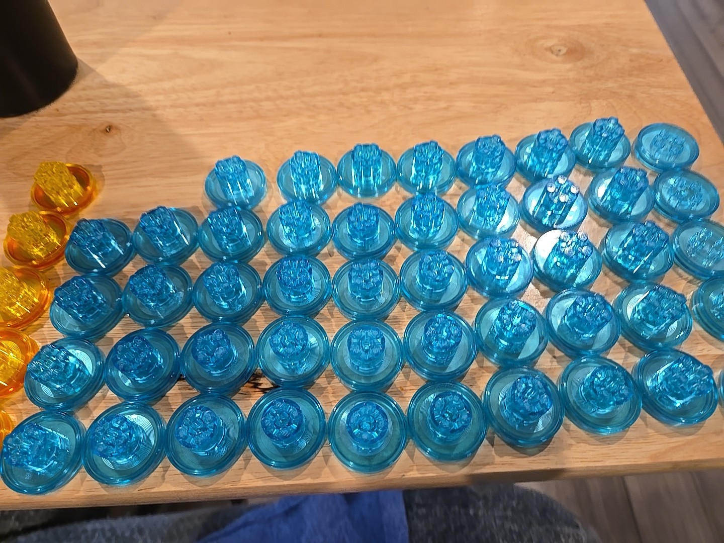 Lego Dimensions Toy Tags Discs Vehicle and Minifigure Stand Lot of 53