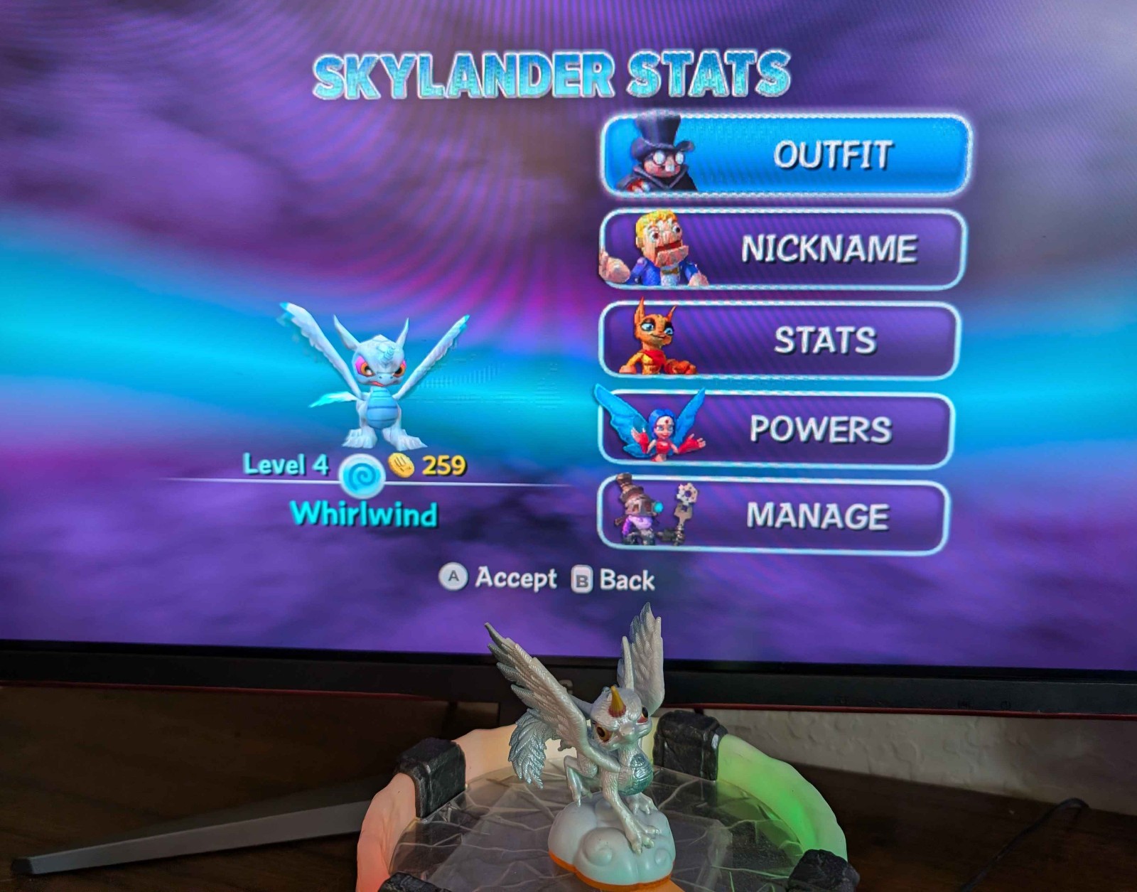 Polar Whirlwind Skylanders Giants, Tested, EUC Combine Shipping (Read Descript)