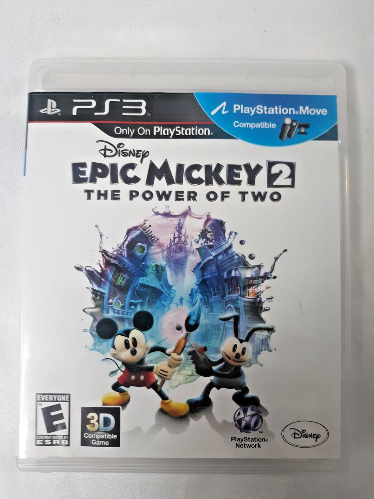Disney Epic Mickey 2: The Power of Two Sony PS3 Complete with Manual
