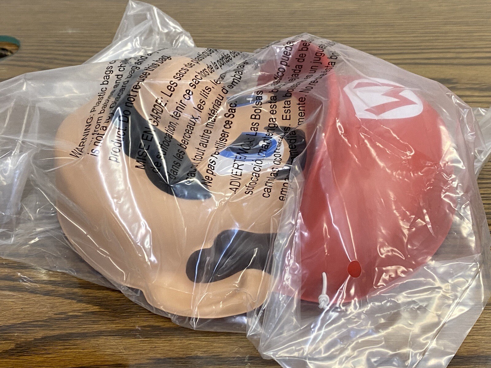 Brand New Super Mario Brothers Mario Adult Mask