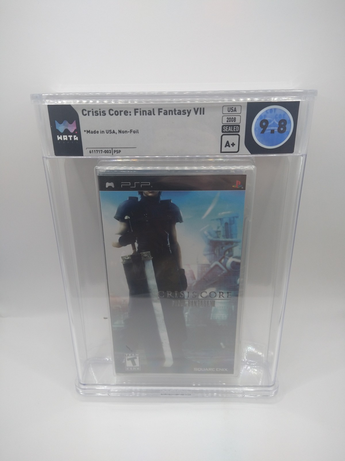 Final Fantasy Crisis Core (Non-Foil) PlayStation (PSP) (WATA 9.8 A+) [Brand New]