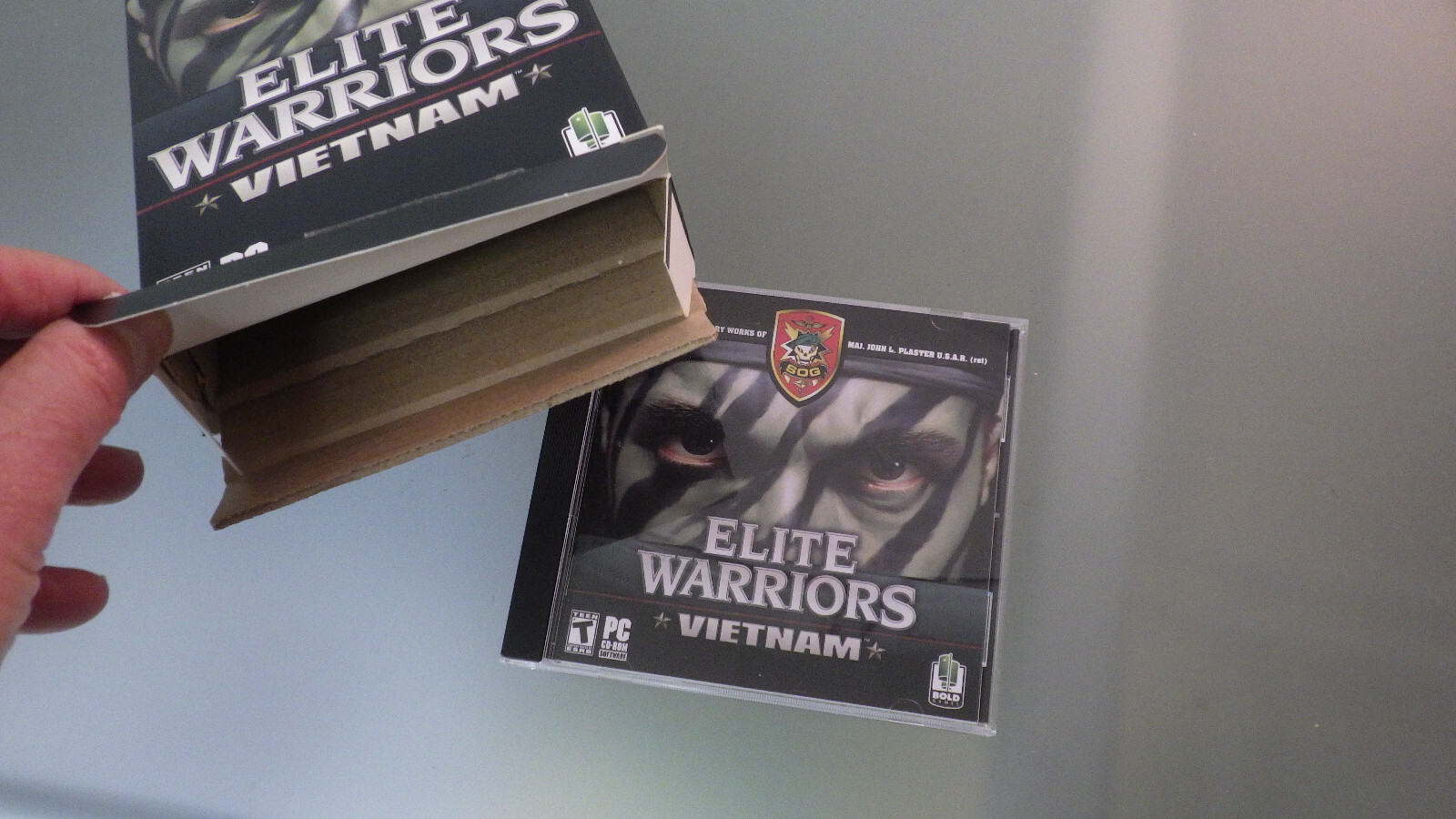 Vtg 2005 Video PC Game SOG John Plaster ELITE WARRIORS VIETNAM Big Box *Complete
