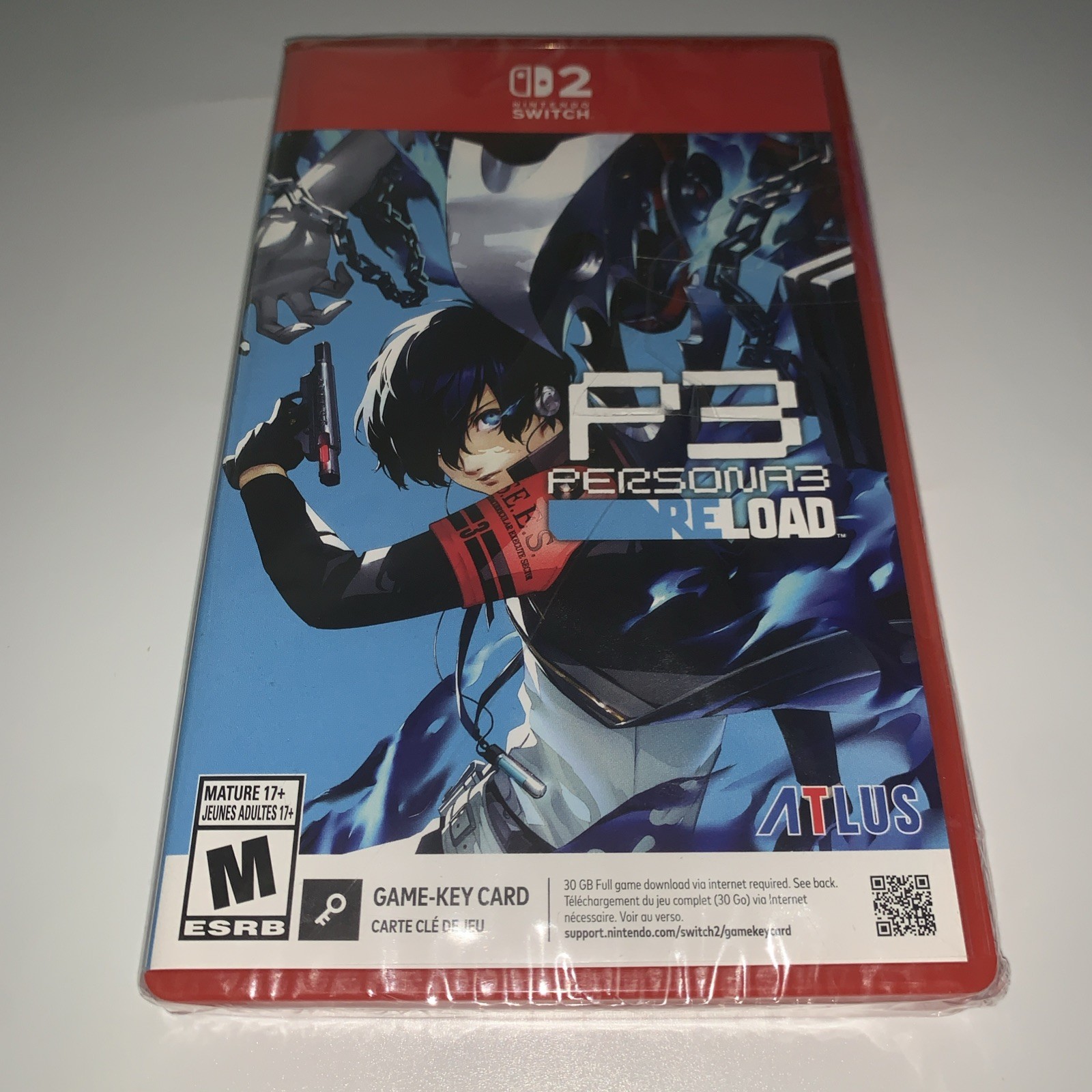 Persona 3 Reload (Game-Key-Card) – Nintendo Switch 2 | Brand New Sealed! Read