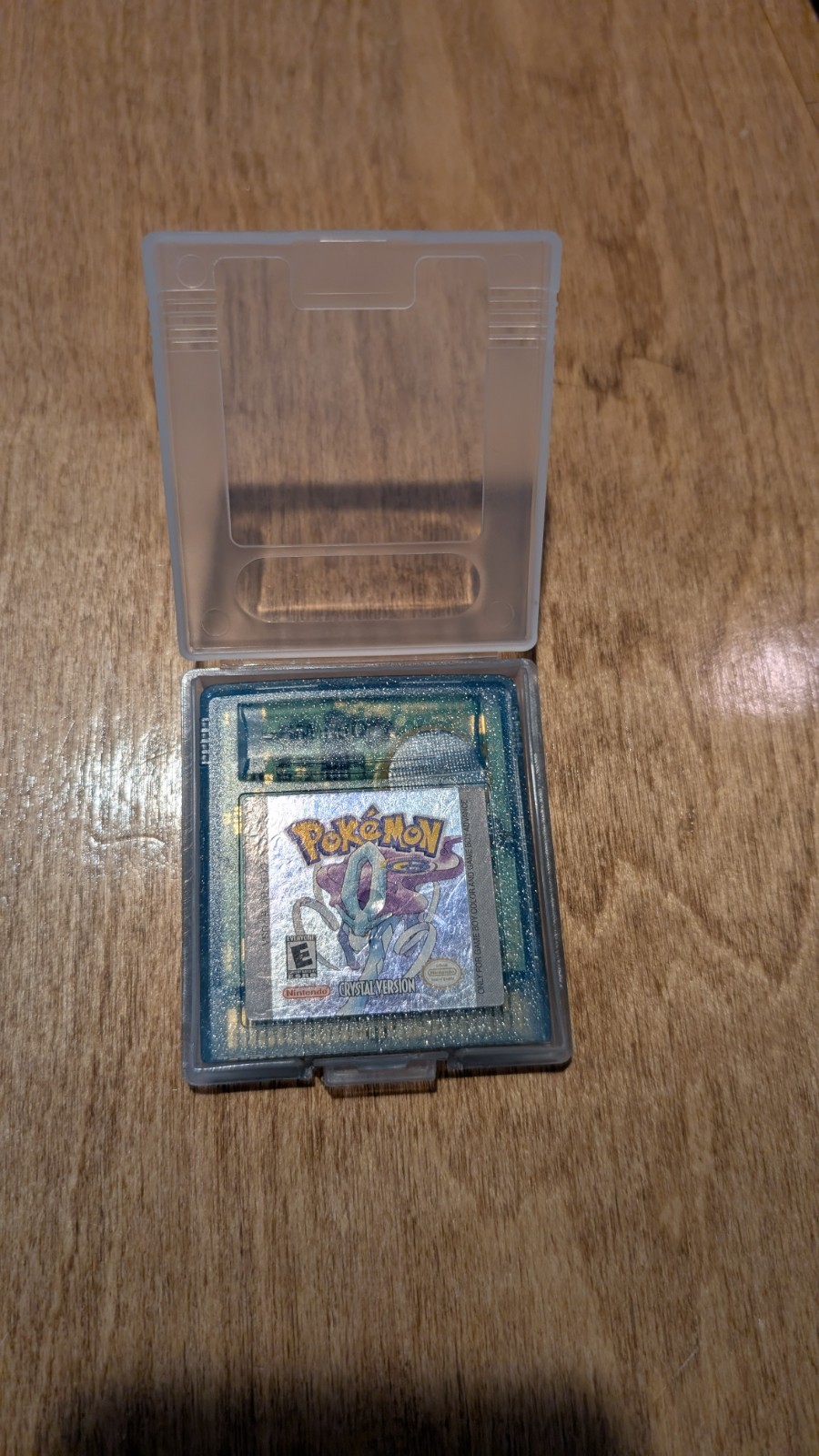 Pokemon Crystal Gameboy Color | AUTHENTIC | NEW BATTERY | PLASTIC CASE INCLUDED