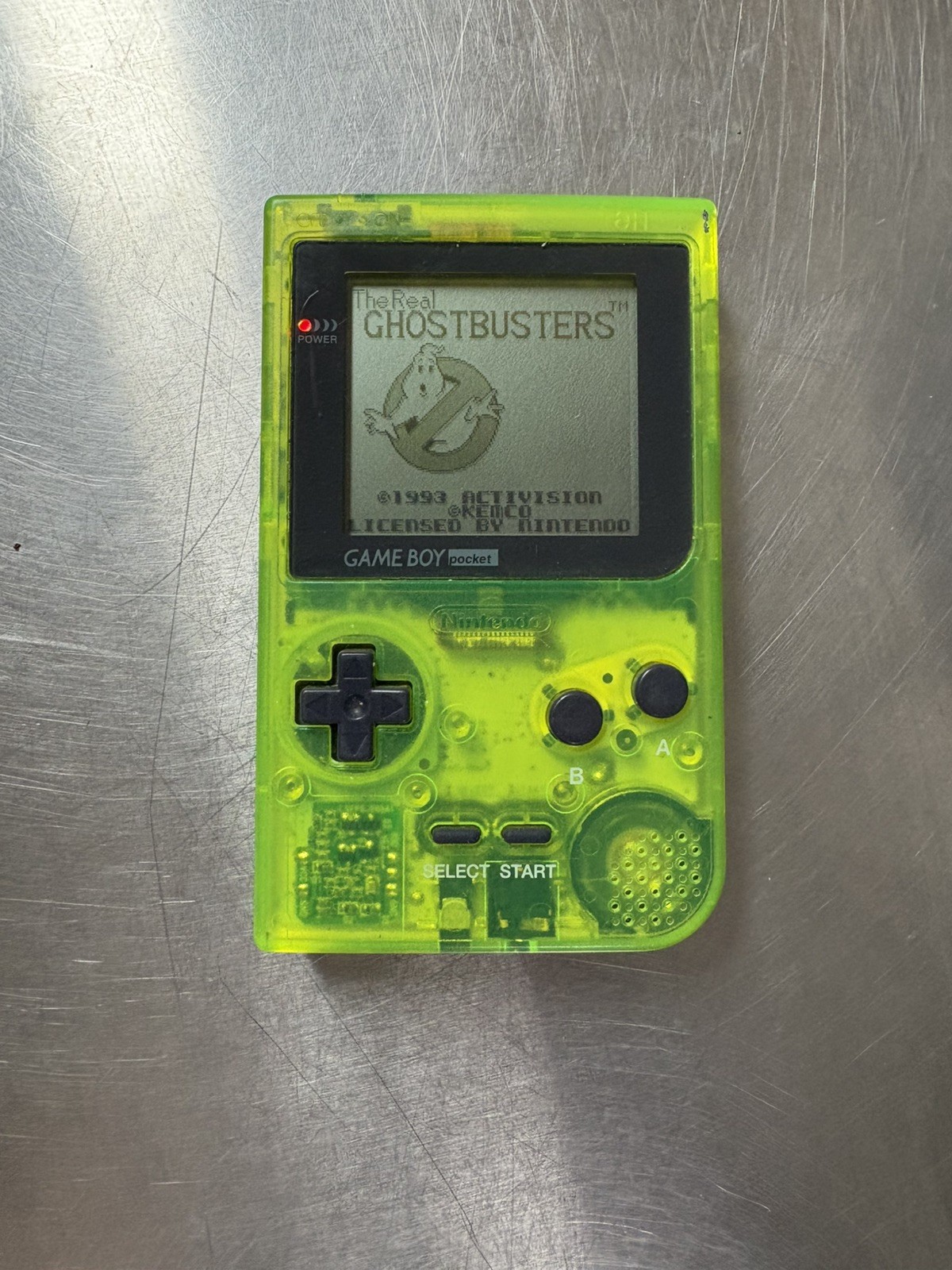 Nintendo Game Boy Pocket Extreme Green Translucent Console MGB-001 – Tested!